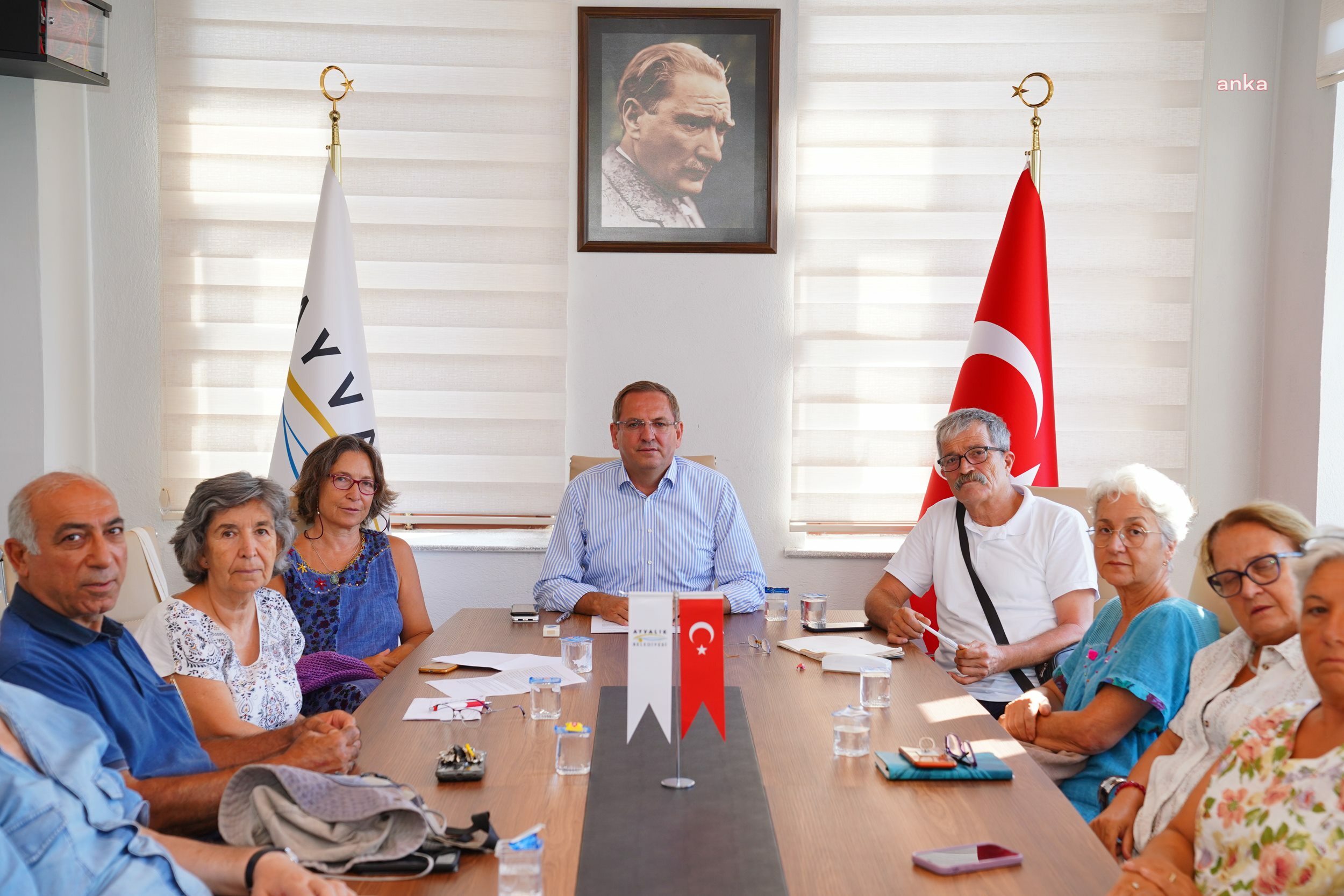 AYVALIK BELEDİYE BAŞKANI MESUT ERGİN: “HİÇ KİMSE AYVALIK ADALARI TABİAT PARKI’NA DOKUNAMAZ”