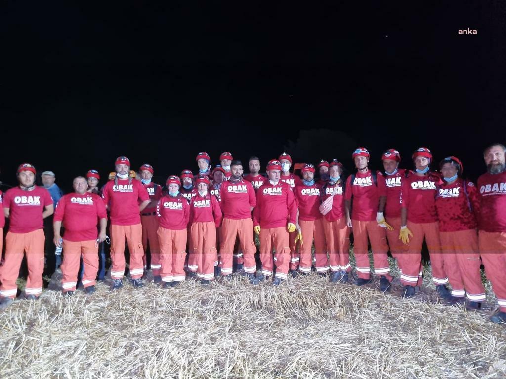 ODUNPAZARI BELEDİYESİ ARAMA KURTARMA EKİBİ, SEYİTGAZİ’DE YANGIN BÖLGESİNDE