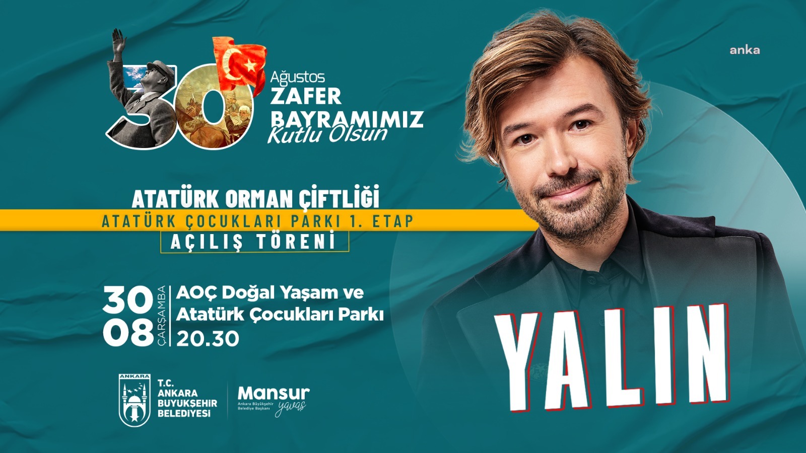 ANKARA BÜYÜKŞEHİR BELEDİYESİ, ZAFER HAFTASINI COŞKUYLA KUTLAYACAK