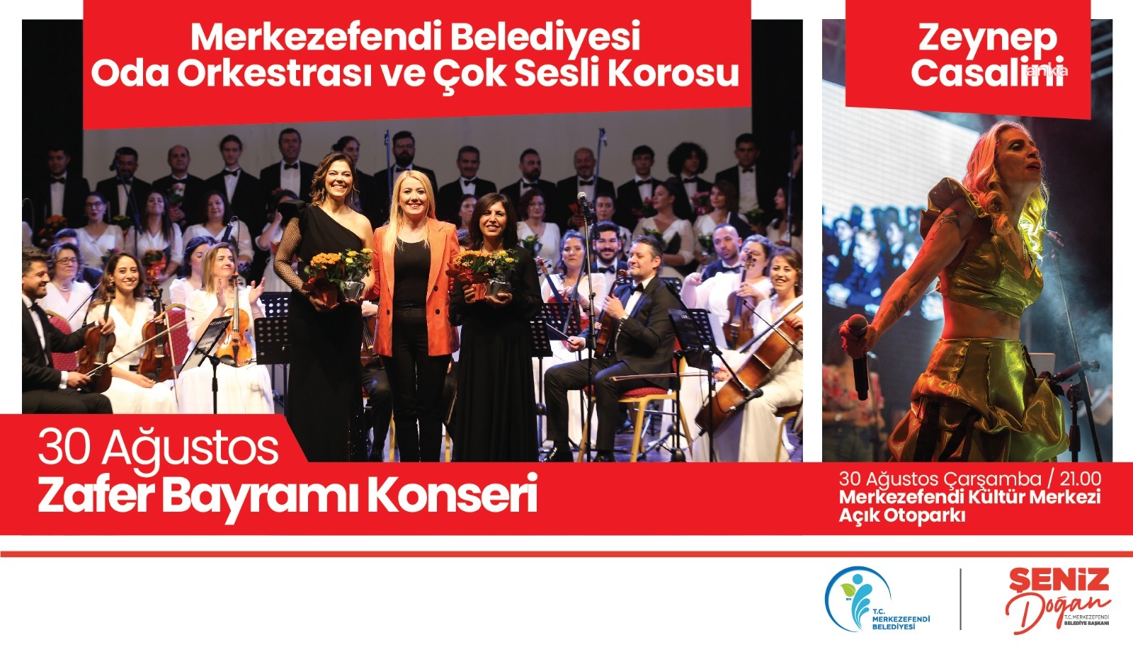 DENİZLİLİLER, ZAFER COŞKUSUNU MERKEZEFENDİ’DE YAŞAYACAK
