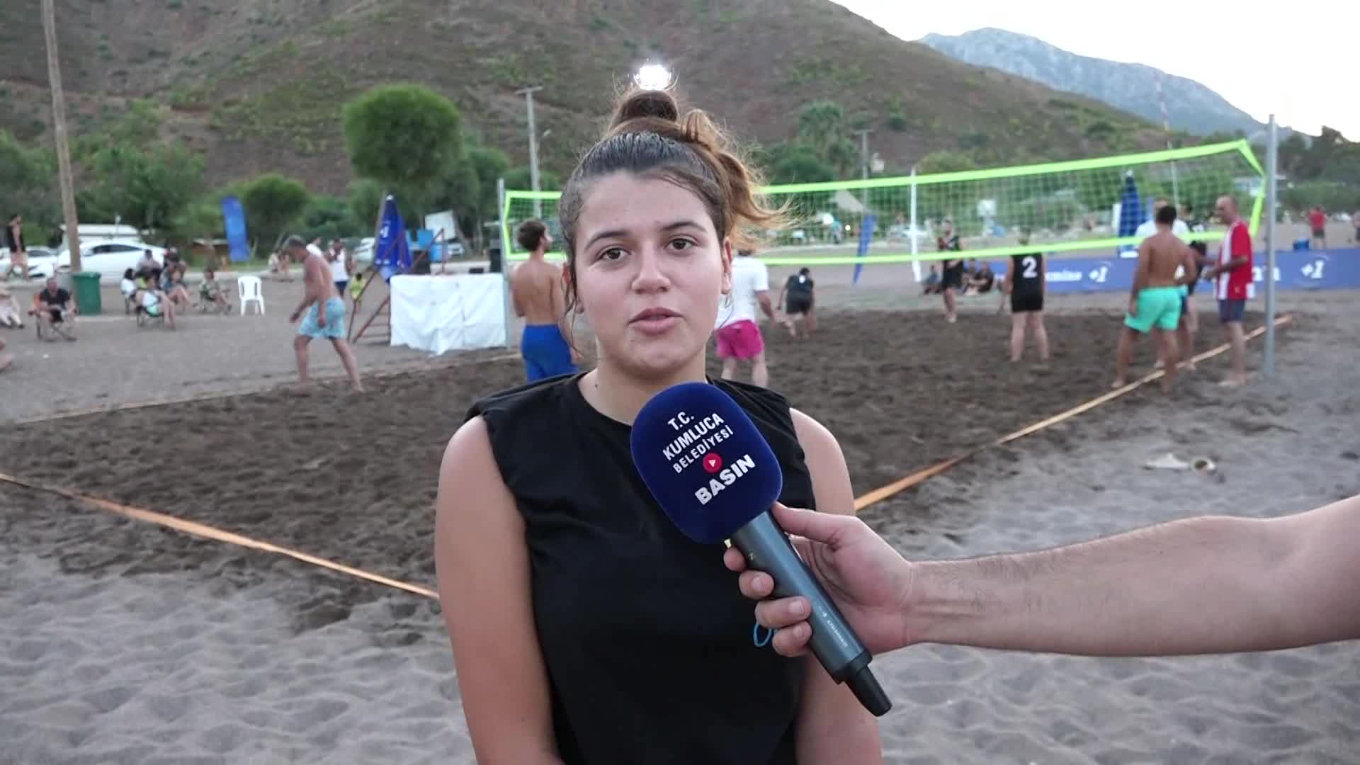 ADRASAN TURİZM ŞENLİĞİ PLAJ VOLEYBOLU TURNUVASI BAŞLADI