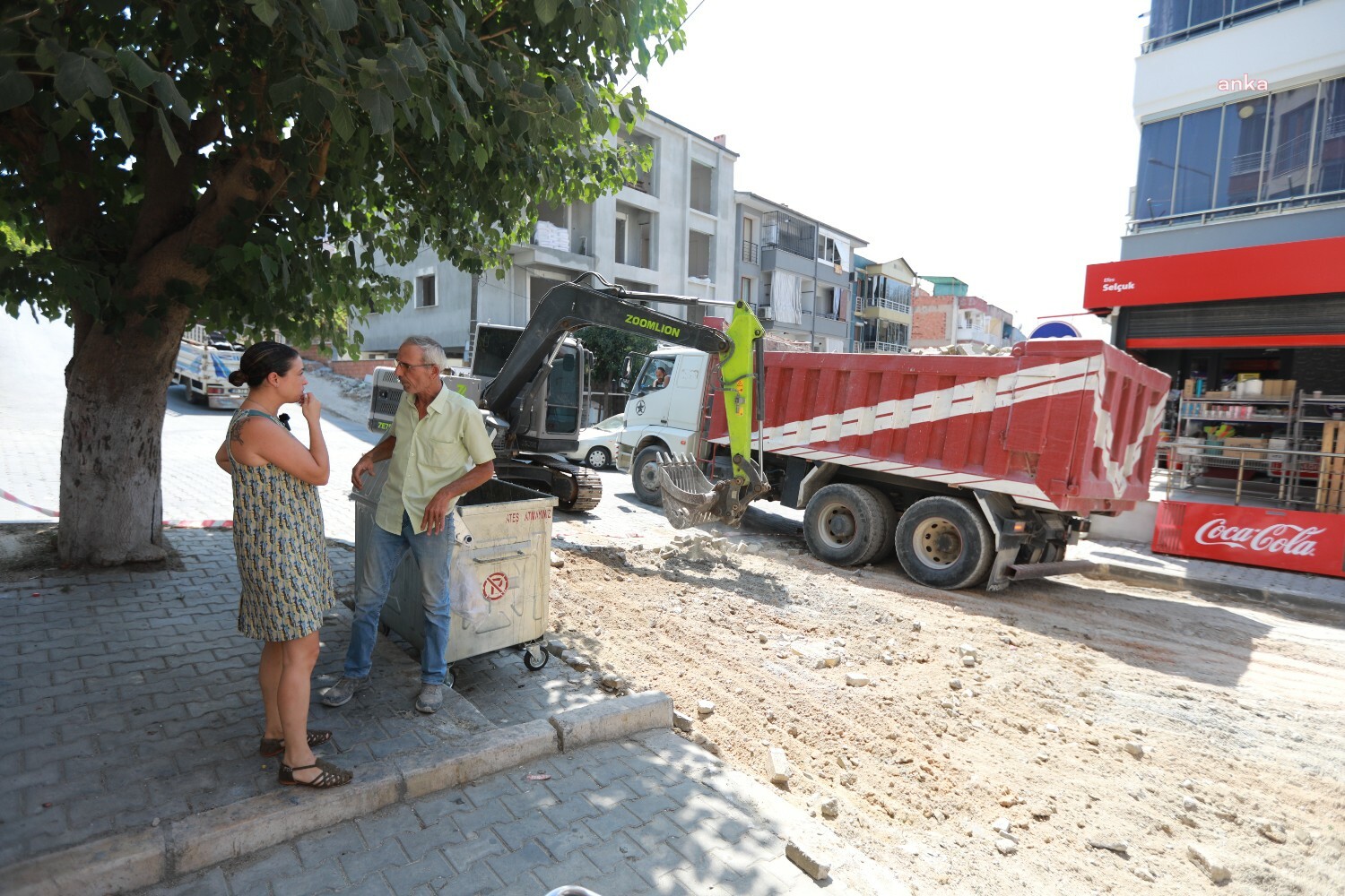 EFES SELÇUK’TA ÜST YAPI ÇALIŞMALARI DEVAM EDİYOR