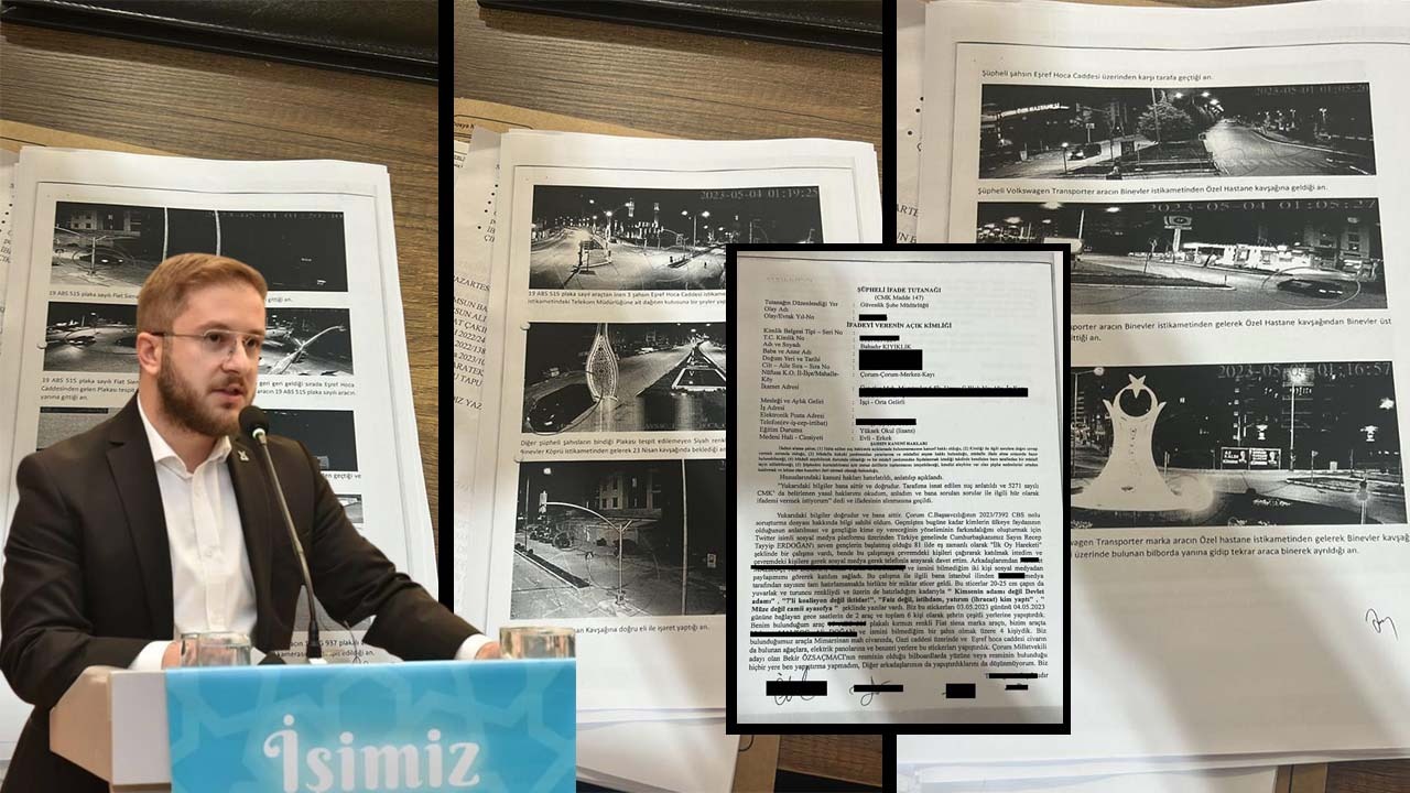 SEÇİMLER SIRASINDA PANOLARIN ÜZERİNE STİCKER YAPIŞTIRMASI MOBESEYE YANSIYAN TÜGVA BAŞKANI BAHADIR KIYIKLIK, GAZETECİLER HAKKINDA SUÇ DUYURUSUNDA BULUNDU