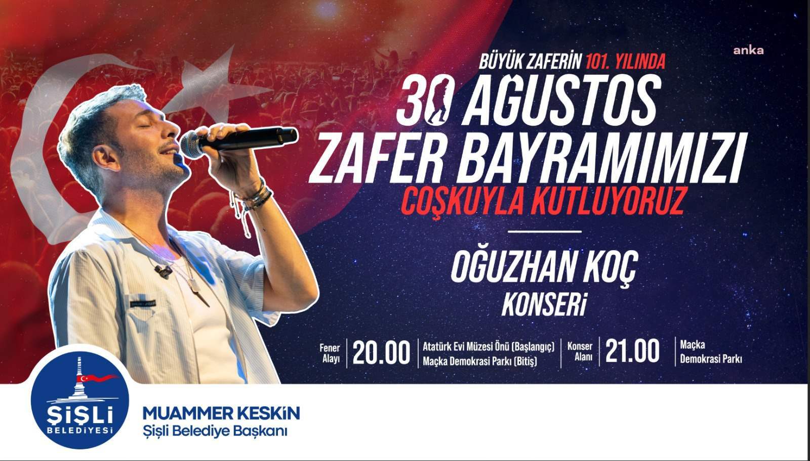 ŞİŞLİ, BÜYÜK ZAFERİ COŞKUYLA KUTLAYACAK
