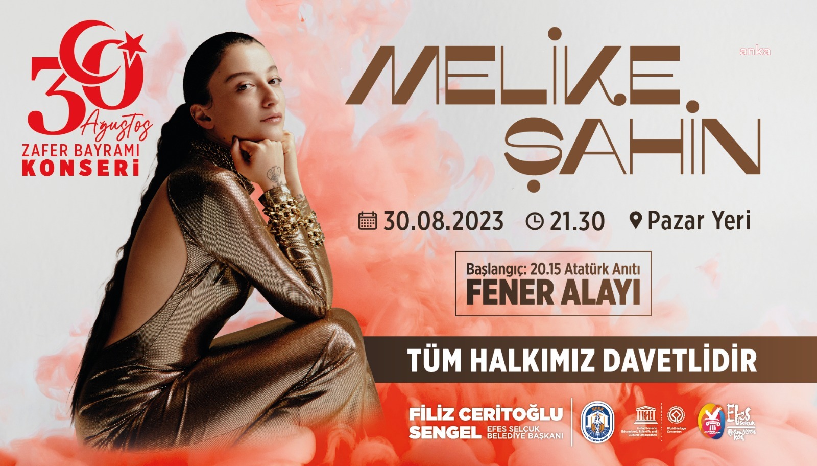 EFES SELÇUK’TA 30 AĞUSTOS COŞKUSU
