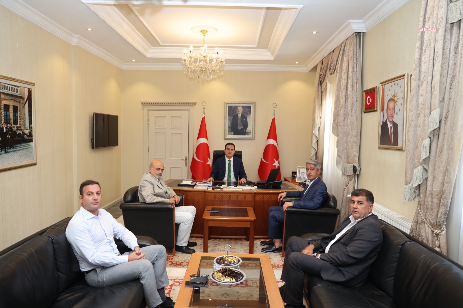 MARMARİS BELEDİYE BAŞKANI OKTAY’DAN MUĞLA'DA ÜÇ MAKAMA ZİYARET