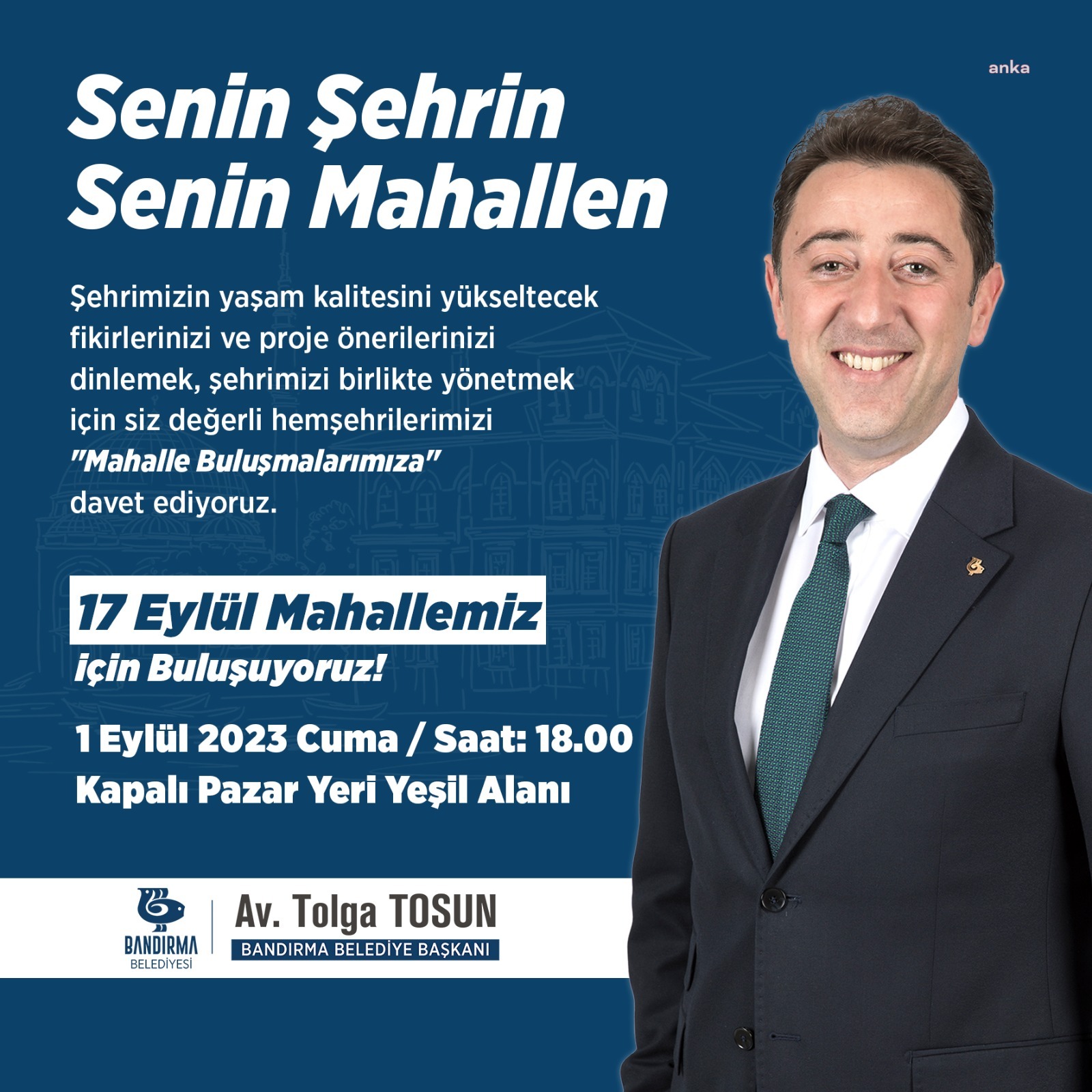 BANDIRMA BELEDİYESİ, MAHALLE BULUŞMALARINA HAZIRLANIYOR