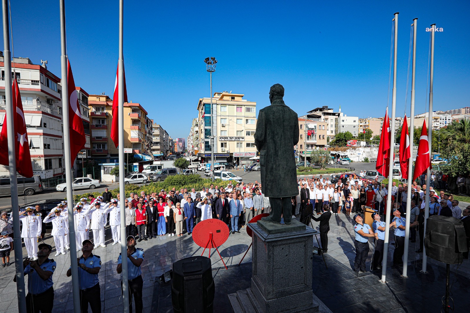 BAYRAKLI’DA 30 AĞUSTOS, COŞKUYLA KUTLANDI