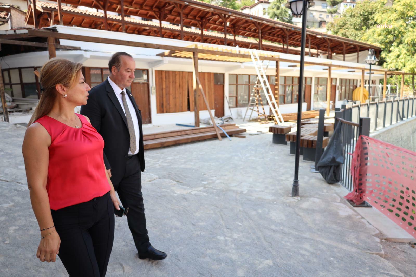 CHP'Lİ AKAY VE SAFRANBOLU BELEDİYE BAŞKANI KÖSE’DEN TARİHİ ÇARŞI'DA ESNAF ZİYARETİ