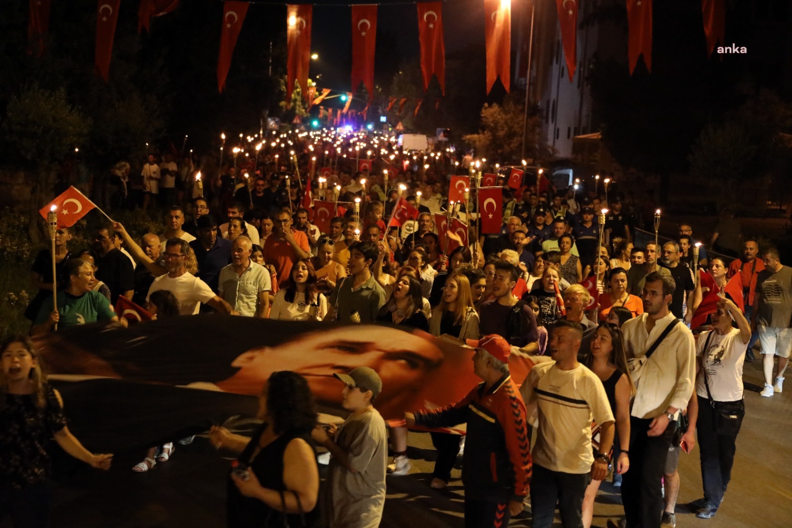 30 AĞUSTOS ZAFER BAYRAMI MENTEŞE’DE COŞKUYLA KUTLANDI