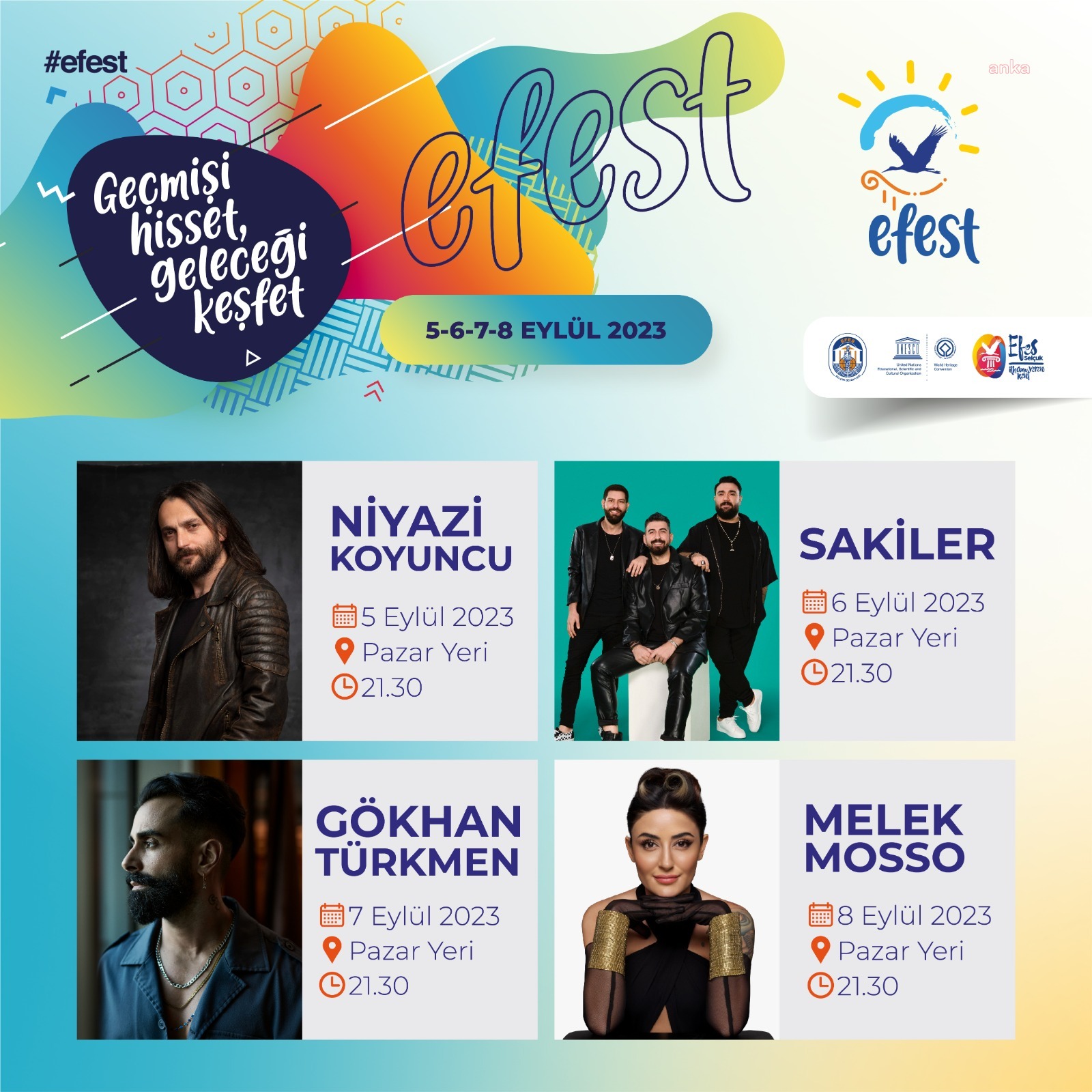 EFES SELÇUK’UN KÜLTÜR SANAT VE YAŞAM FESTİVALİ 'EFEST' BAŞLIYOR