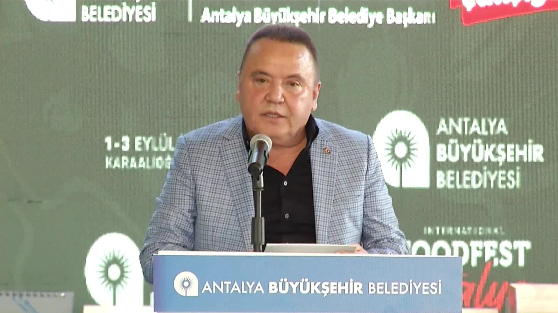 2’NCİ ULUSLARARASI FOOD FEST ANTALYA GASTRONOMİ FESTİVALİ BAŞLADI
