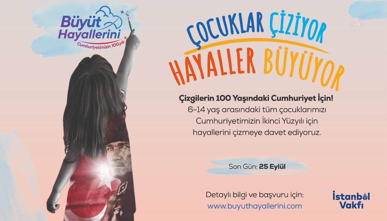 ÇOCUKLAR CUMHURİYET İÇİN ÇİZİYOR