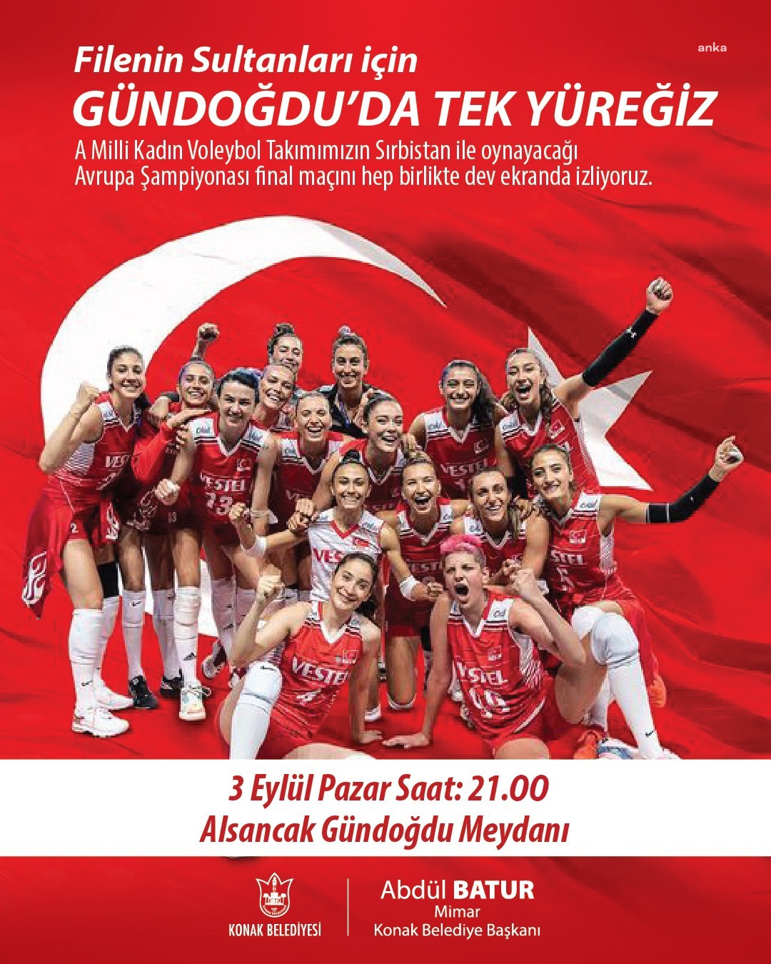 İZMİRLİLER FİLENİN SULTANLARI İÇİN GÜNDOĞDU’DA TEK YÜREK OLACAK