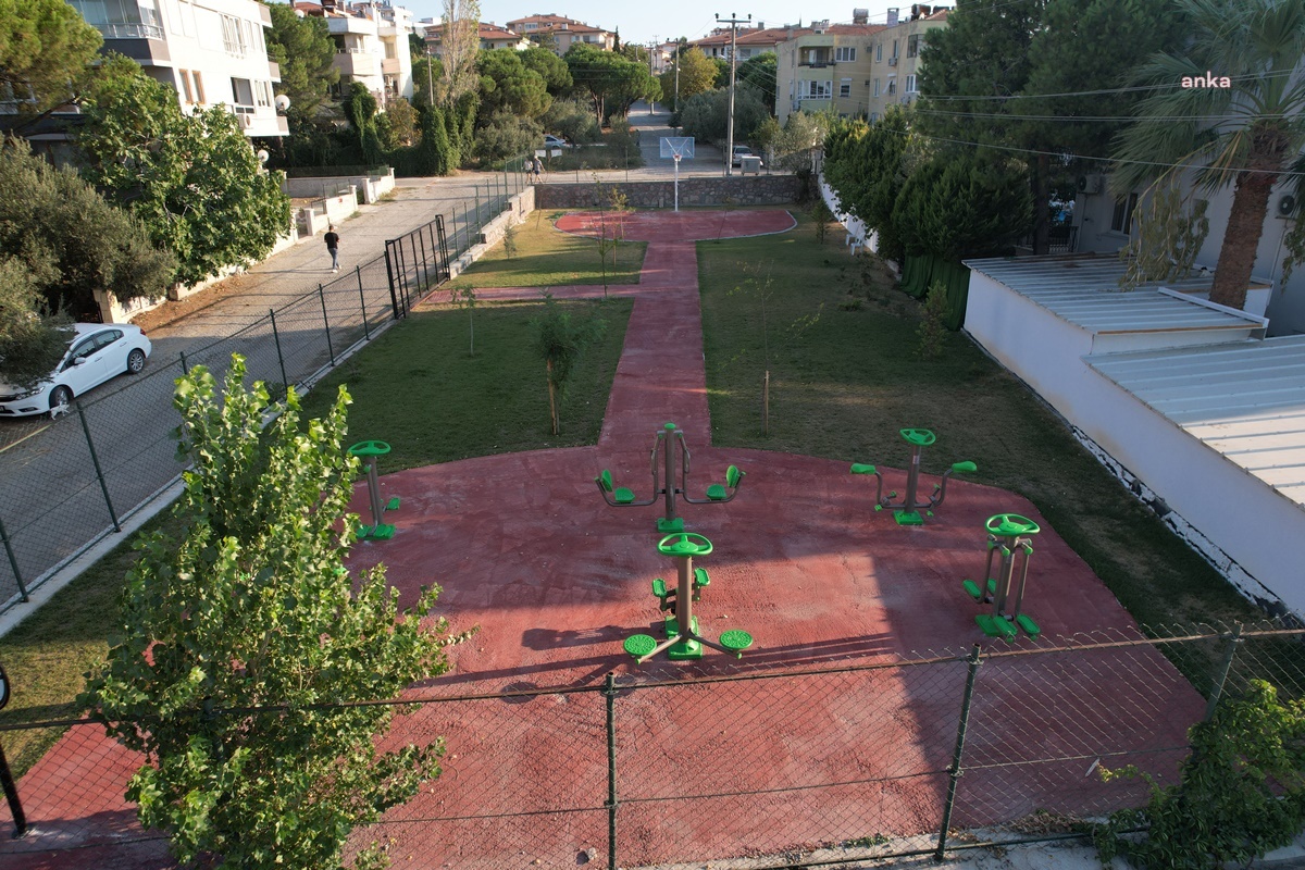 AYVALIK BELEDİYESİ'NDEN YENİ SPOR PARKI
