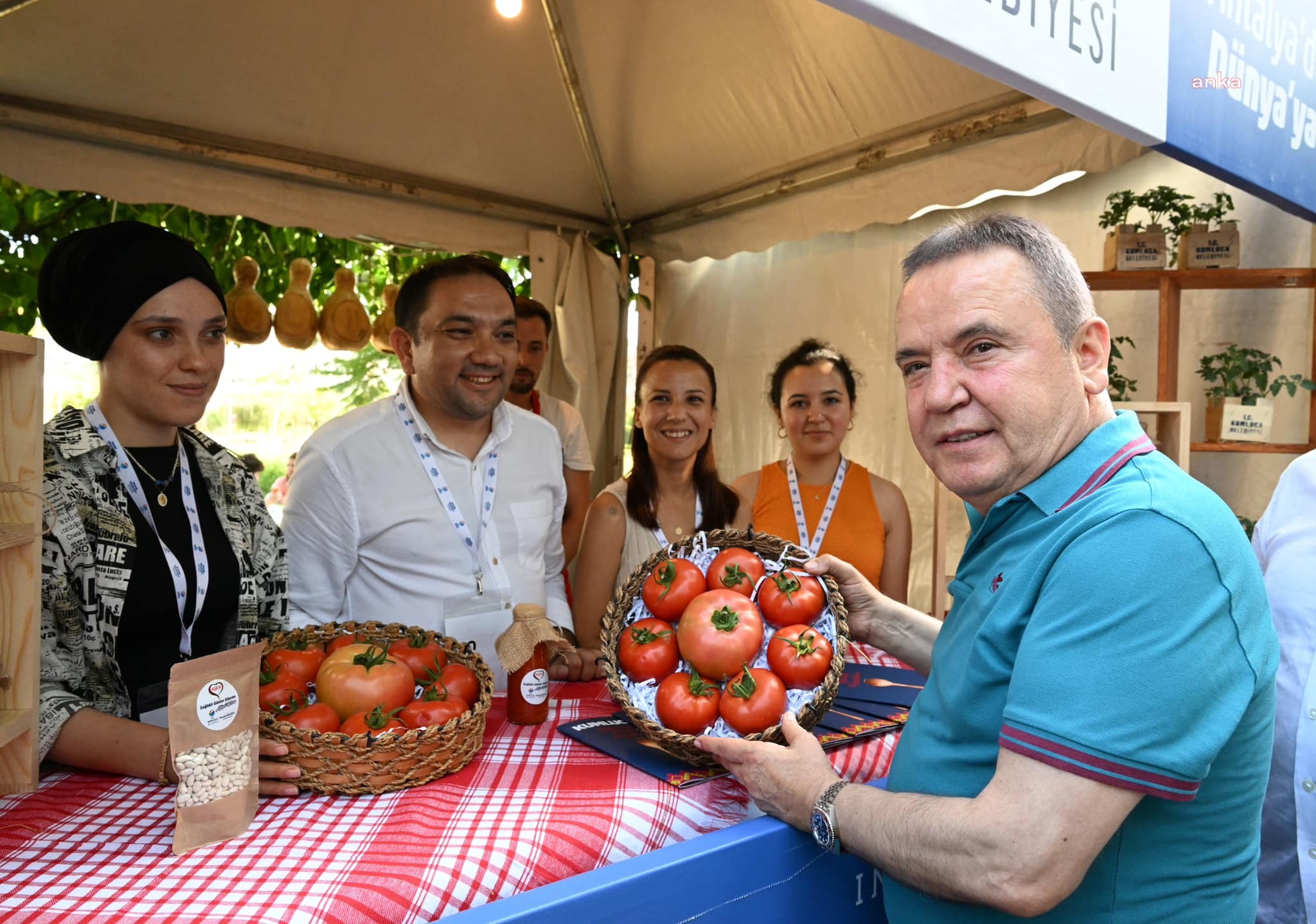 FOOD FEST GASTRONOMİ FESTİVALİ'NDE KUMLUCA BELEDİYESİ STANDINA BÜYÜK İLGİ