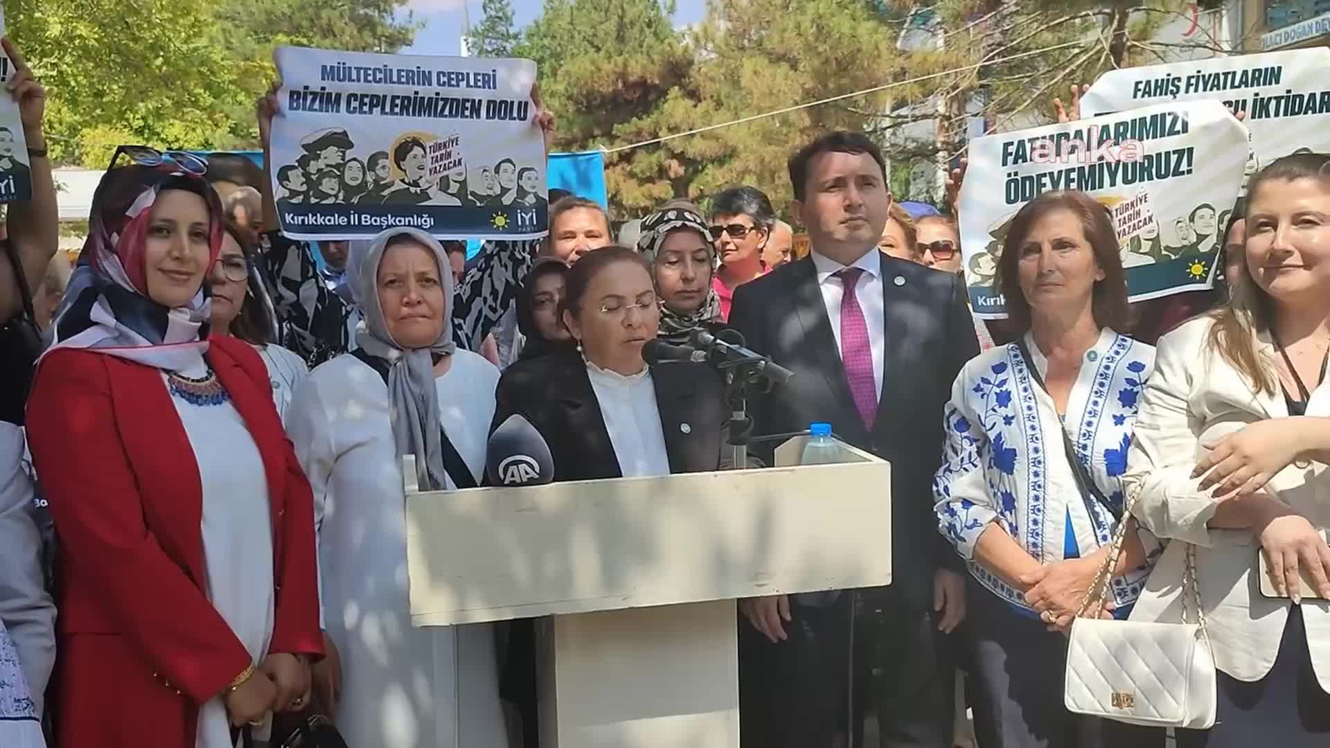 İYİ PARTİ KADIN POLİTİKALARI BAŞKANI YÜKSEL: "TÜRK ÇOCUKLARI ETE, SÜTE YUMURTAYA ULAŞAMAZ HALE GELMİŞ DURUMDA"