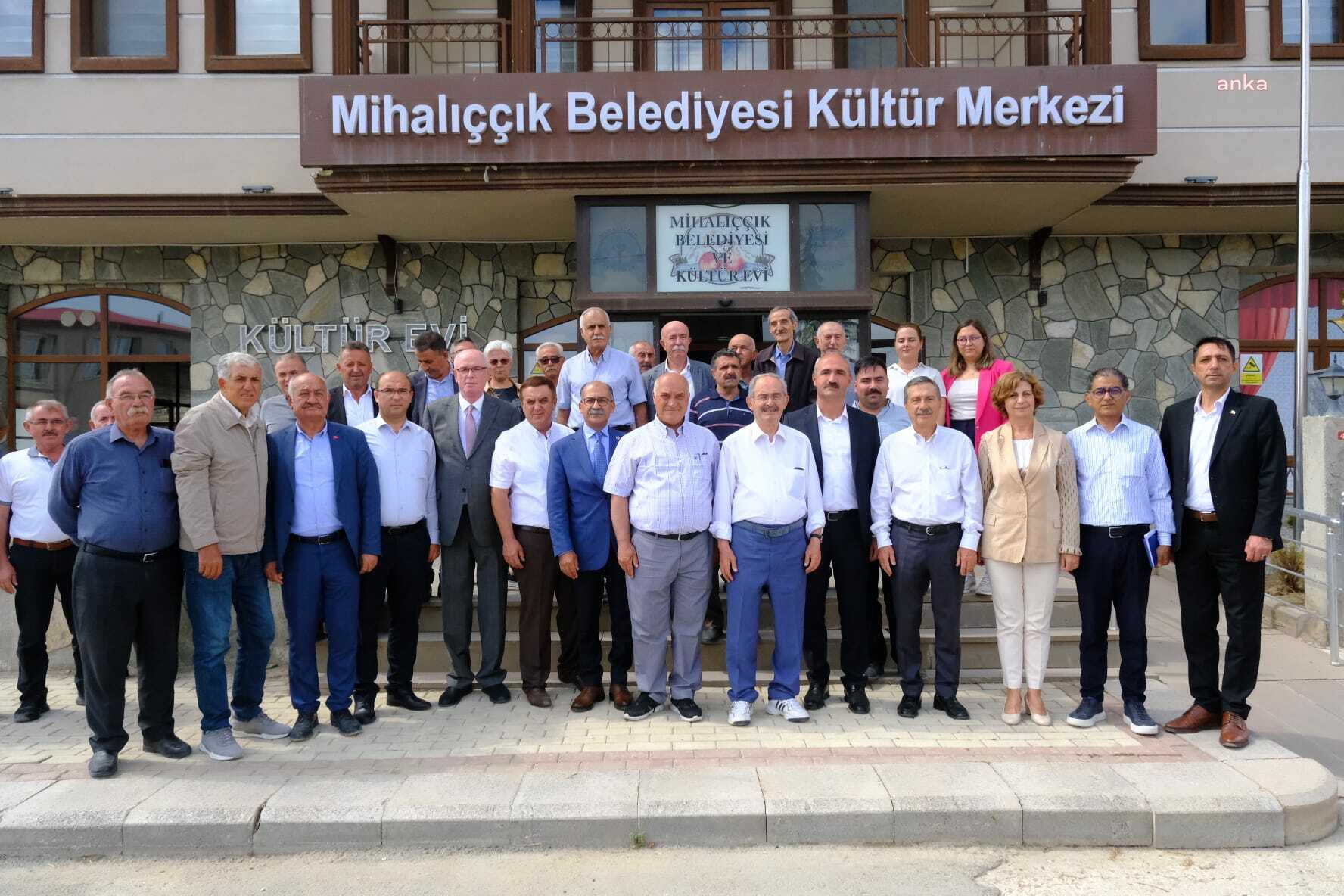 BELEDİYE BAŞKANLARI MİHALIÇÇIK’TA BULUŞTU