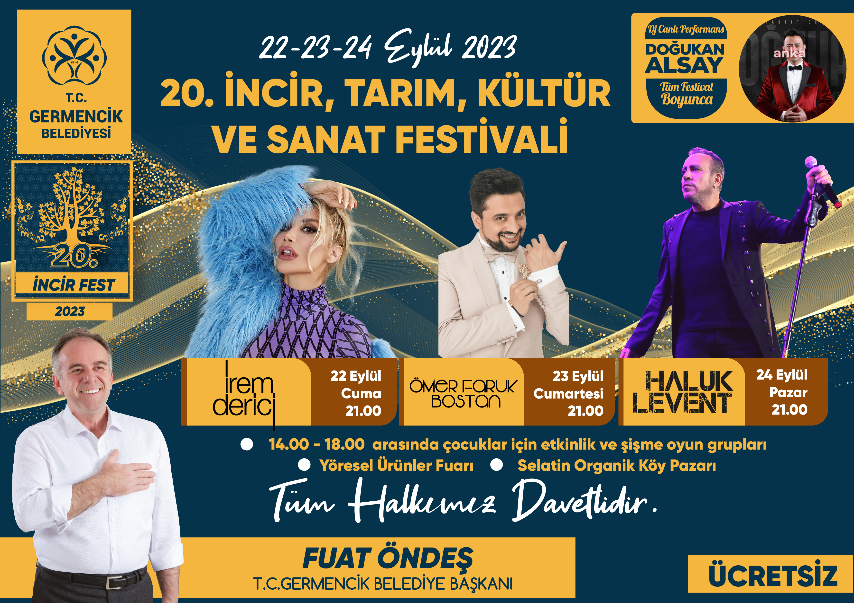 GERMENCİK’TE İNCİR FESTİVALİ İÇİN GERİ SAYIM BAŞLADI