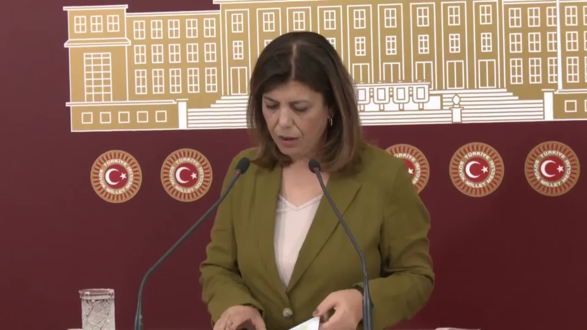 MERAL DANIŞ BEŞTAŞ: "DAHA ÖNCE YAŞANAN DEPREMLERDE HASARLI BİNA VE OTOYOLLARININ YAPIMINI ÜSTLENEN ŞİRKETLERE DAHİ KONUT YAPIM İŞİ İHALESİ VERİLİYOR"
