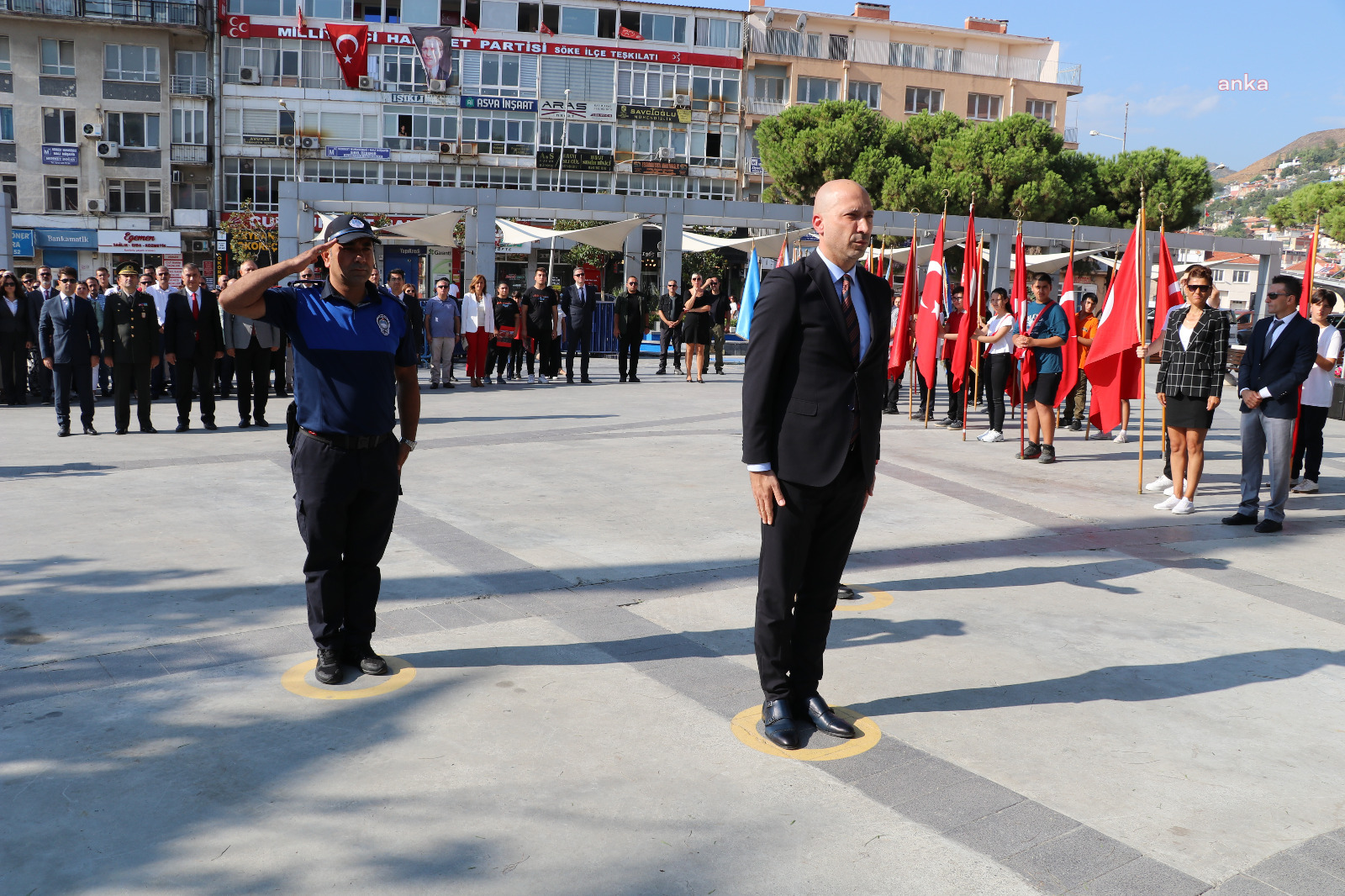 SÖKE’NİN DÜŞMAN İŞGALİNDEN KURTULUŞUNUN 101. YIL DÖNÜMÜ TÖRENLE KUTLANDI