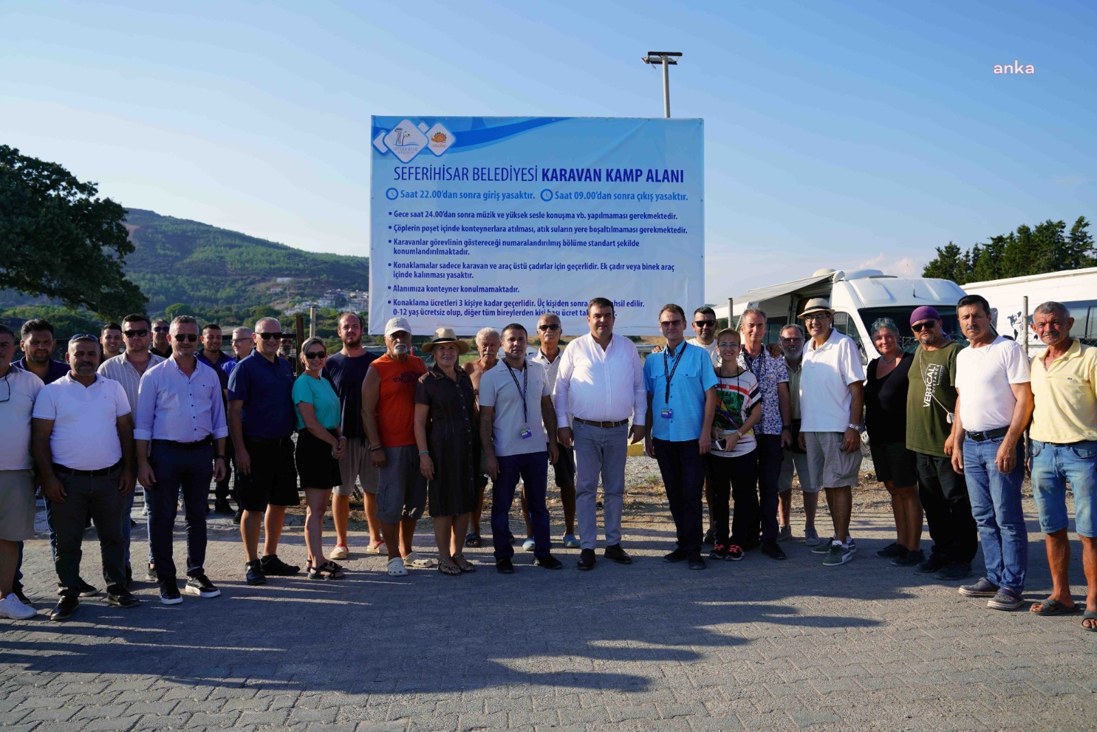 SEFERİHİSAR’DA KARAVAN PARK HİZMETE AÇILDI