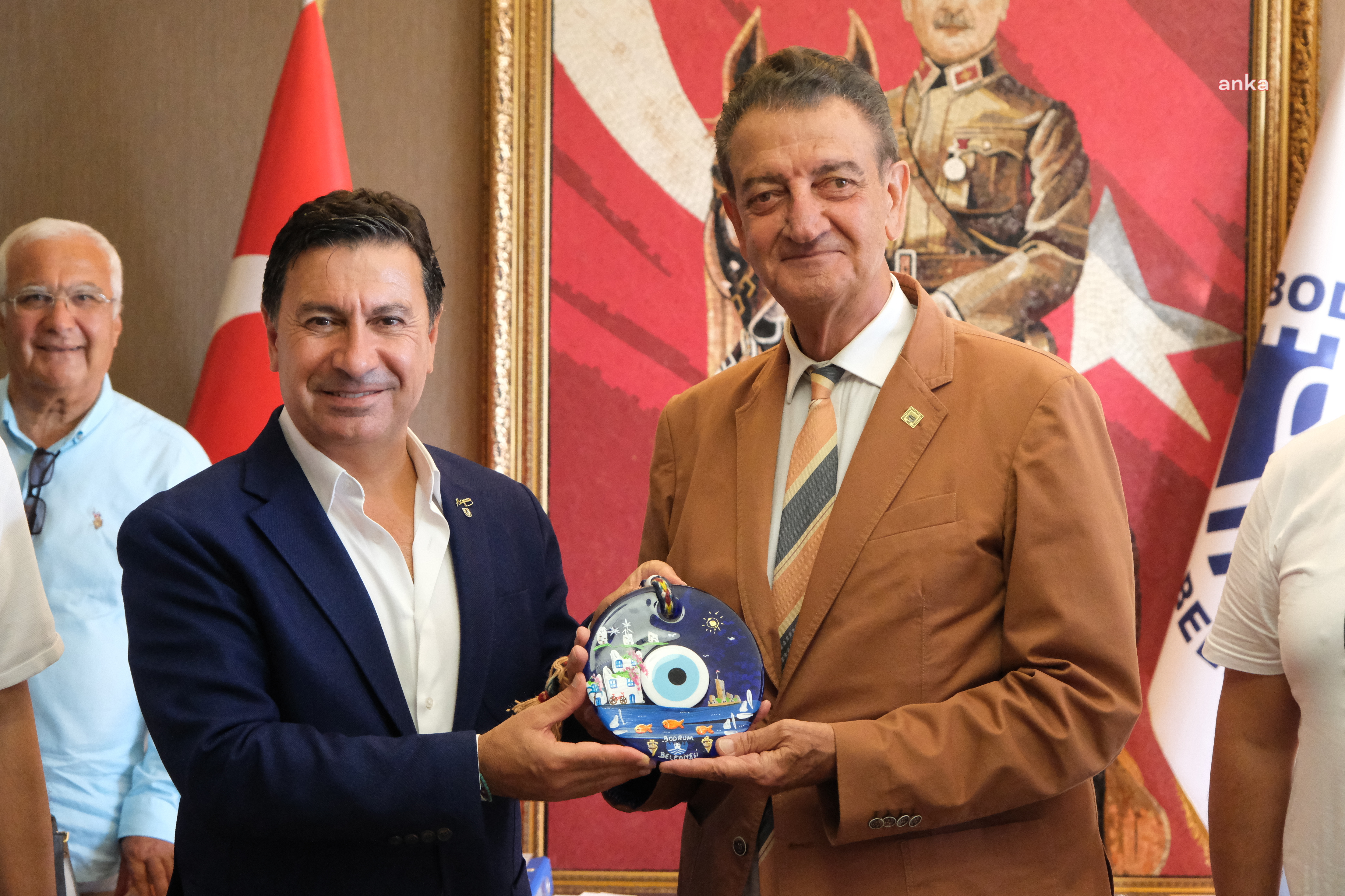 ADD GENEL BAŞKANI BOZKURT'TAN BODRUM BELEDİYE BAŞKANI ARAS'A ZİYARET