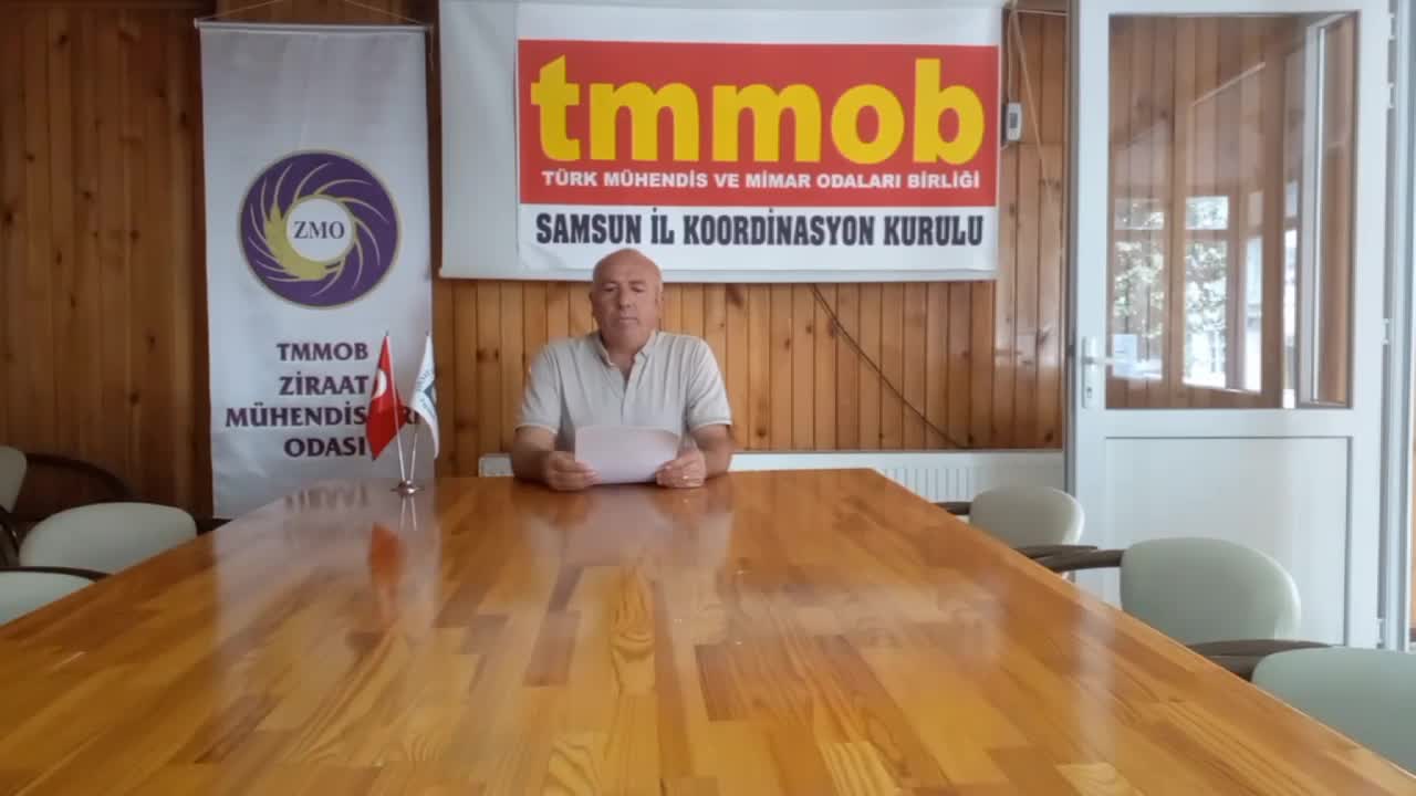 TMMOB SAMSUN İKK SEKRETERİ KEBAPÇI: "GEZİ’Yİ SAHİPLENMEYE, ARKADAŞLARIMIZLA DAYANIŞMAYA DEVAM EDECEĞİZ”