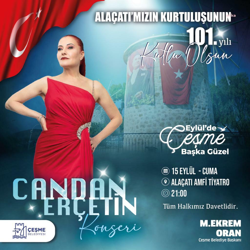 ÇEŞME VE ALAÇATI'DA "KURTULUŞ" COŞKUSU