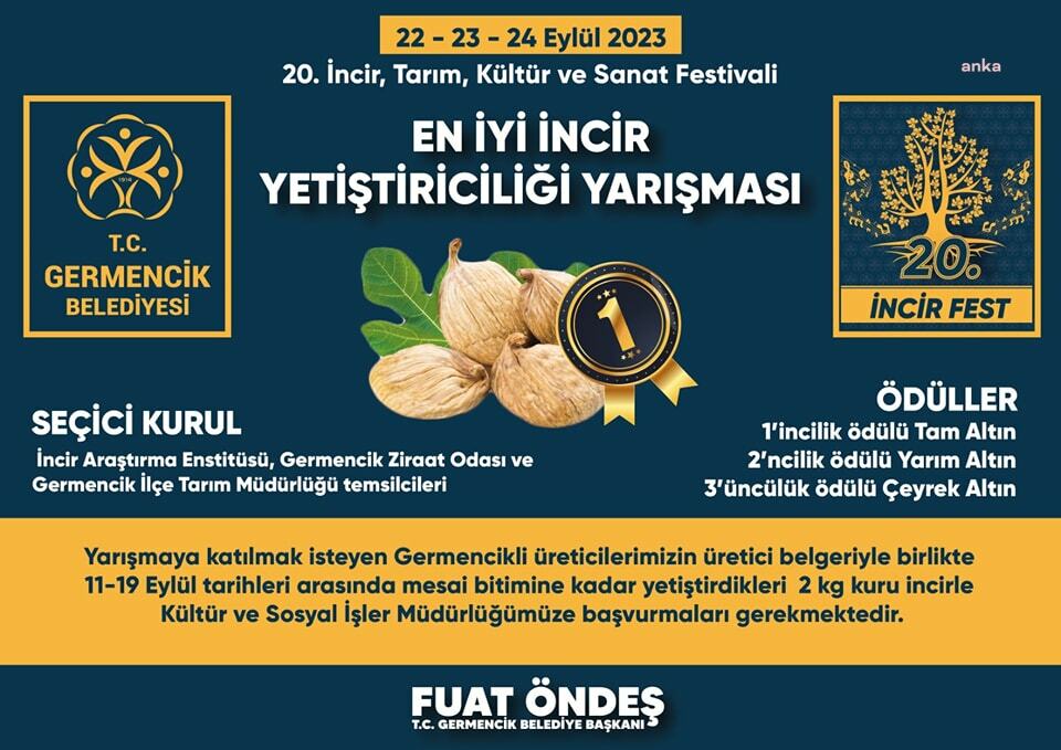 GERMENCİK’TE 'İNCİR YARIŞMASI' BAŞVURULARI BAŞLADI