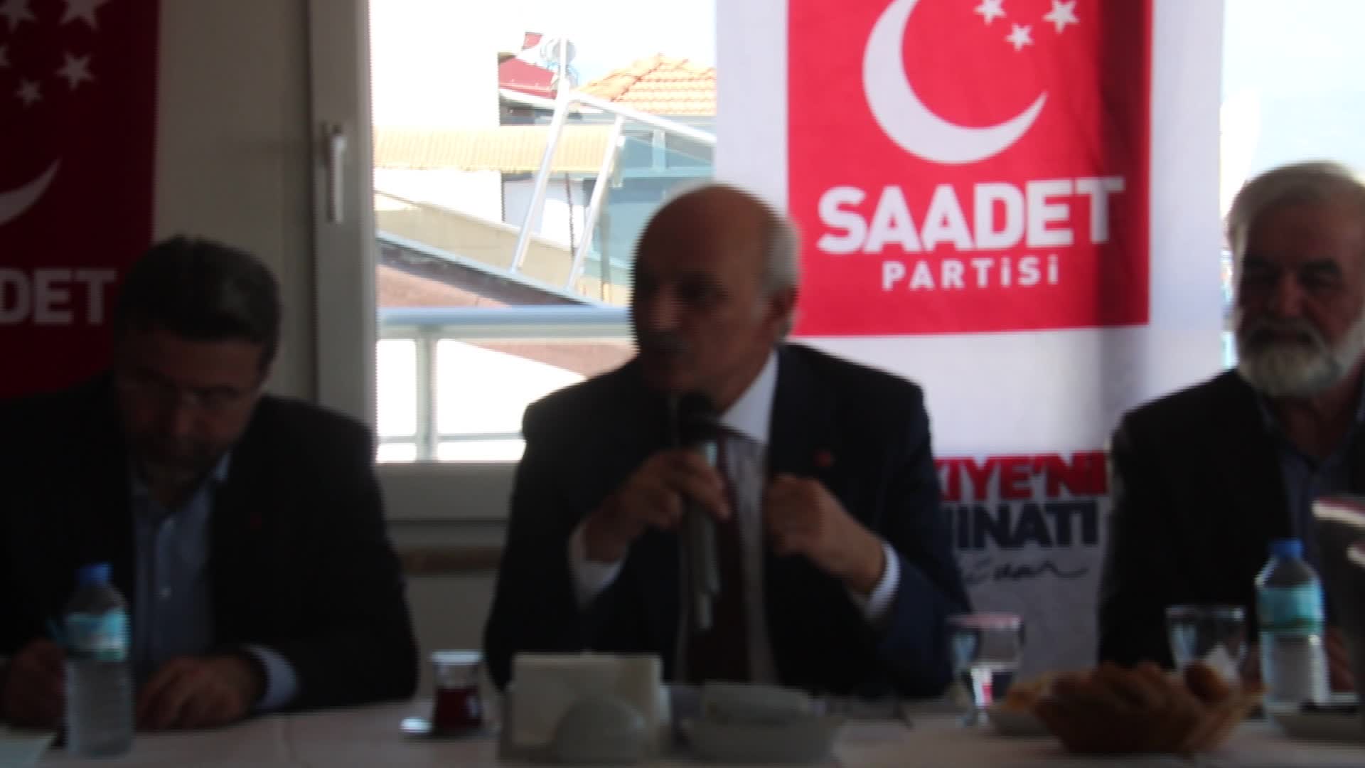 SAADET PARTİSİ SÖZCÜSÜ BİROL AYDIN: “ANAYASA ÜZERİNDEN ALGI OLUŞTURULUYOR. BU OYUNU, BU FİLMİ HEP GÖRDÜK"