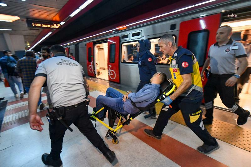 ABB VE KIZILAY’DAN METRODA İLK YARDIM TATBİKATI