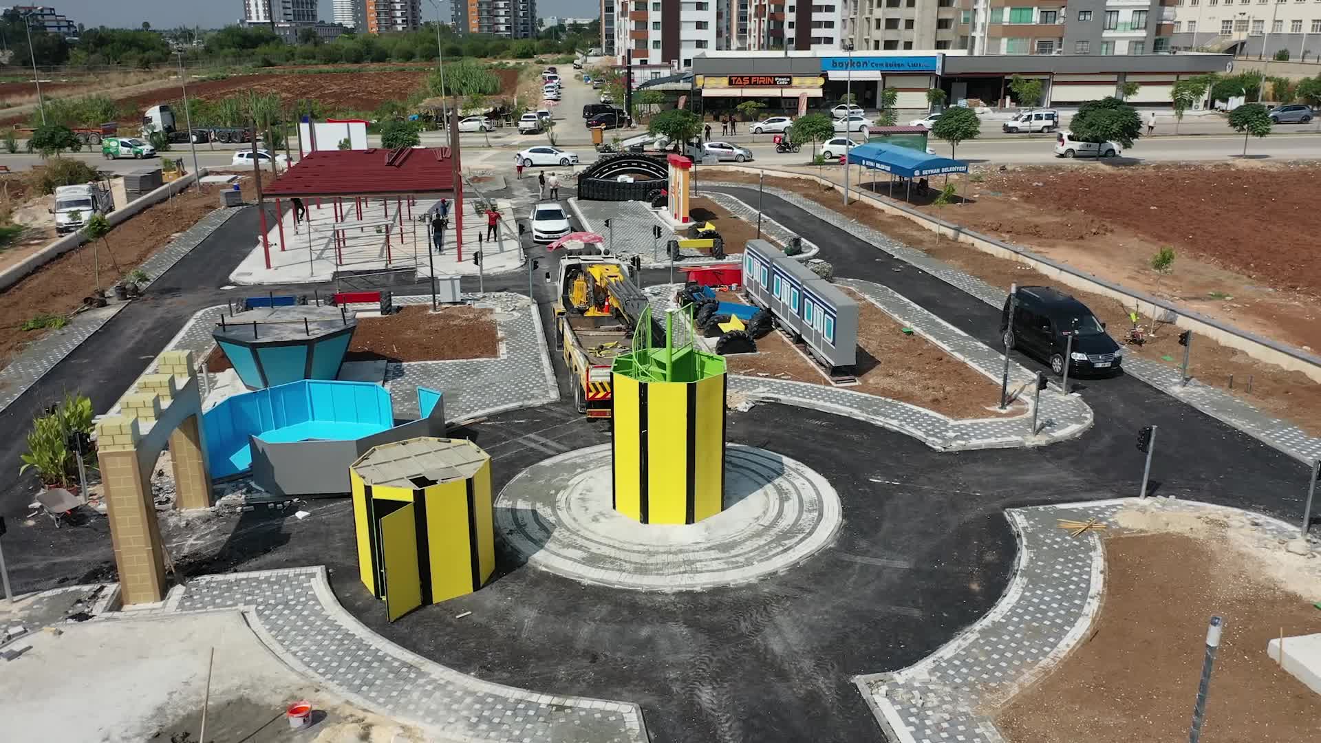 ADANA’NIN İLK ÇOCUK TRAFİK EĞİTİM PARKI’NDA GERİ SAYIM BAŞLADI