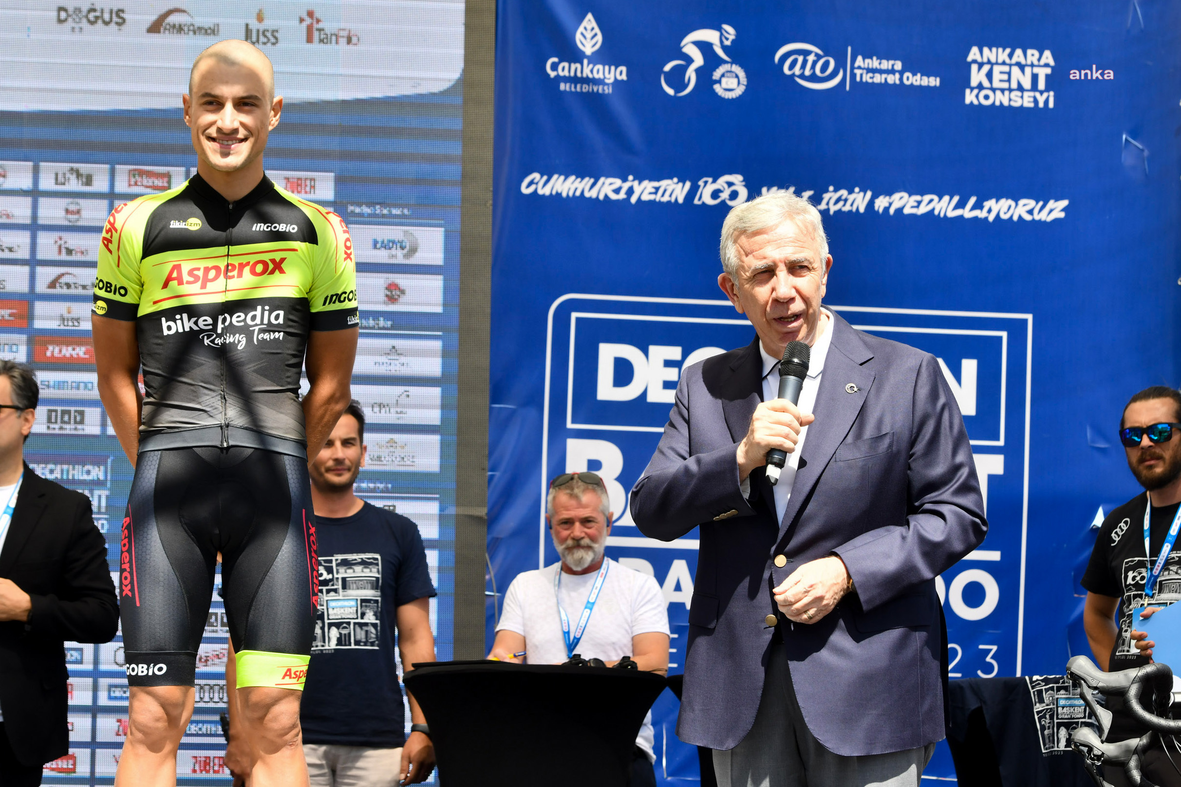 ANKARA BÜYÜKŞEHİR, GRANFONDO BİSİKLET YARIŞINA EV SAHİPLİĞİ YAPTI