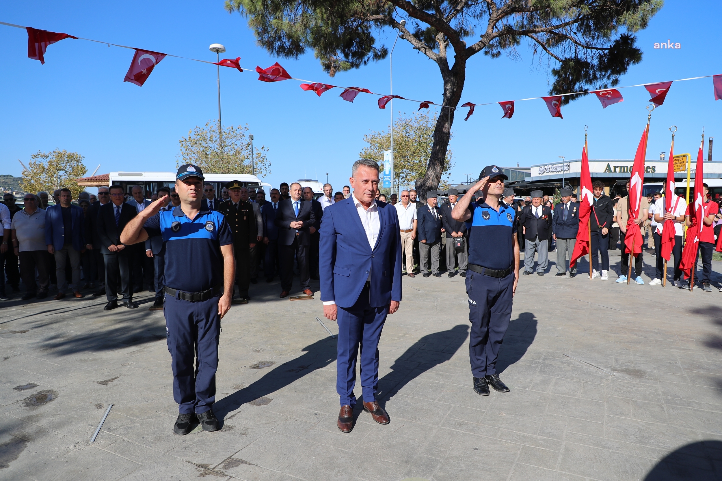 GEMLİK’TE DÜŞMAN İŞGALİNDEN KURTULUŞUN 101. YILI KUTLANDI