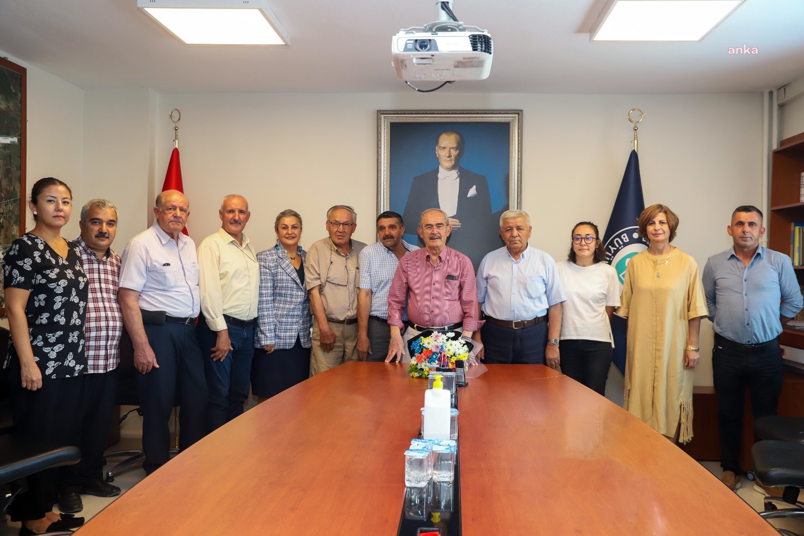 CHP ALPU İLÇE YÖNETİMİNDEN YILMAZ BÜYÜKERŞEN’E NEZAKET ZİYARETİ