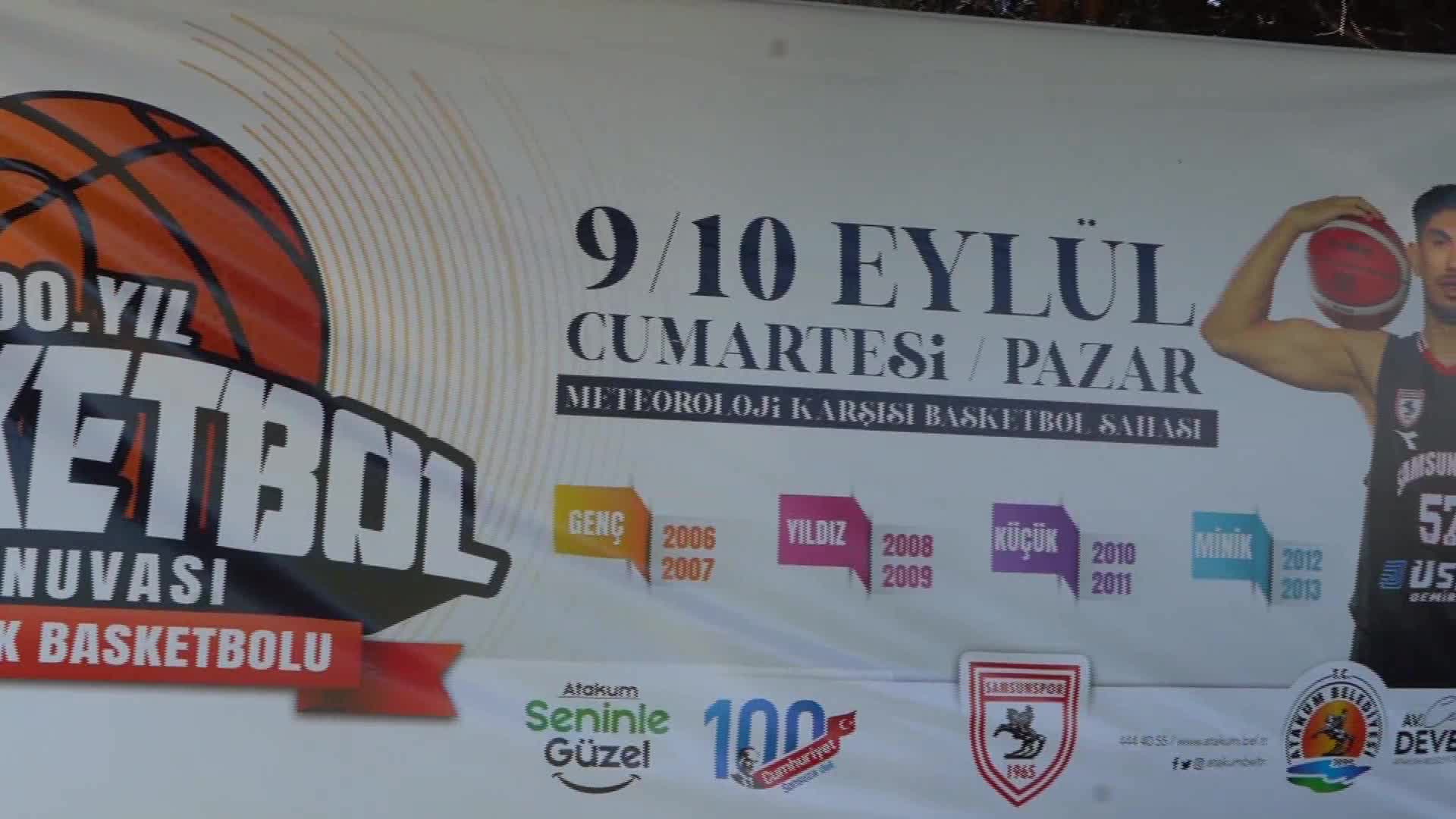 ATAKUM’DA ‘100. YIL BASKETBOL TURNUVASI’ HEYECANI
