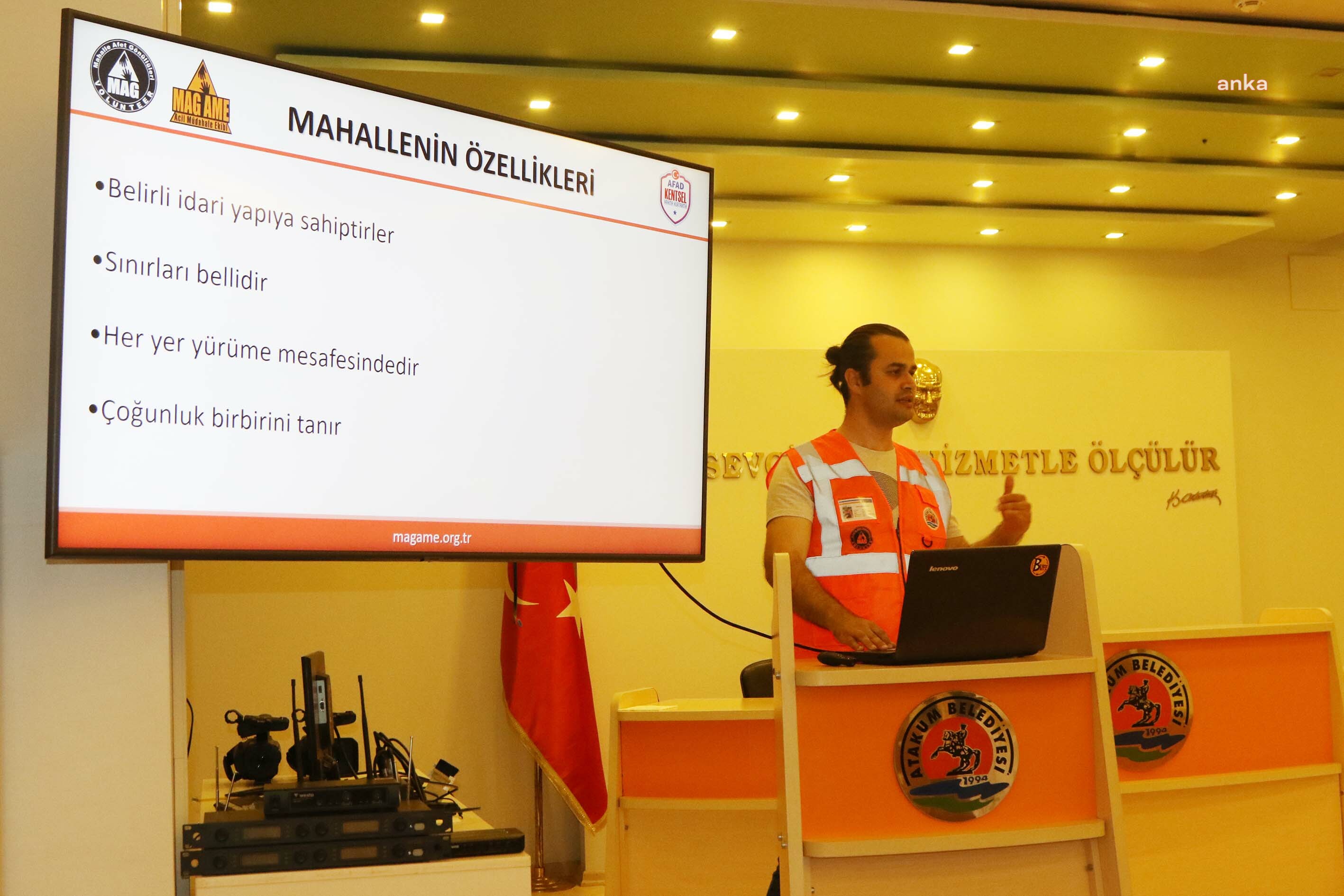 ATAKUM’DA AFET GÖNÜLLÜLERİ EKİBİ GENİŞLİYOR