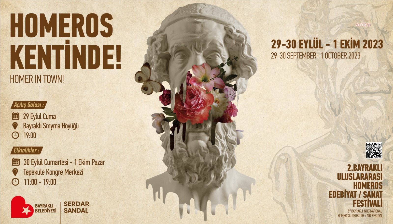 BAYRAKLI'DA HOMEROS FESTİVALİ BAŞLIYOR