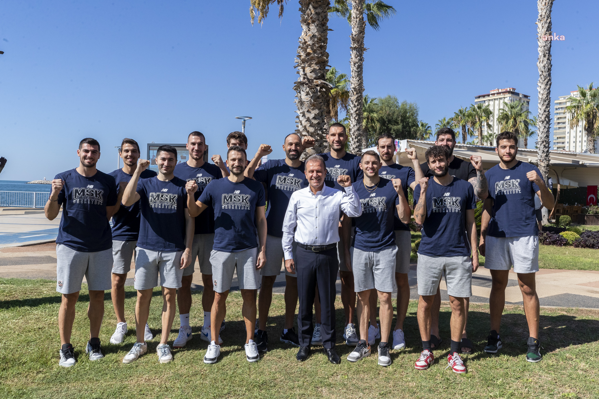 VAHAP SEÇER, MSK ERKEK BASKETBOL TAKIMI İLE BİR ARAYA GELDİ