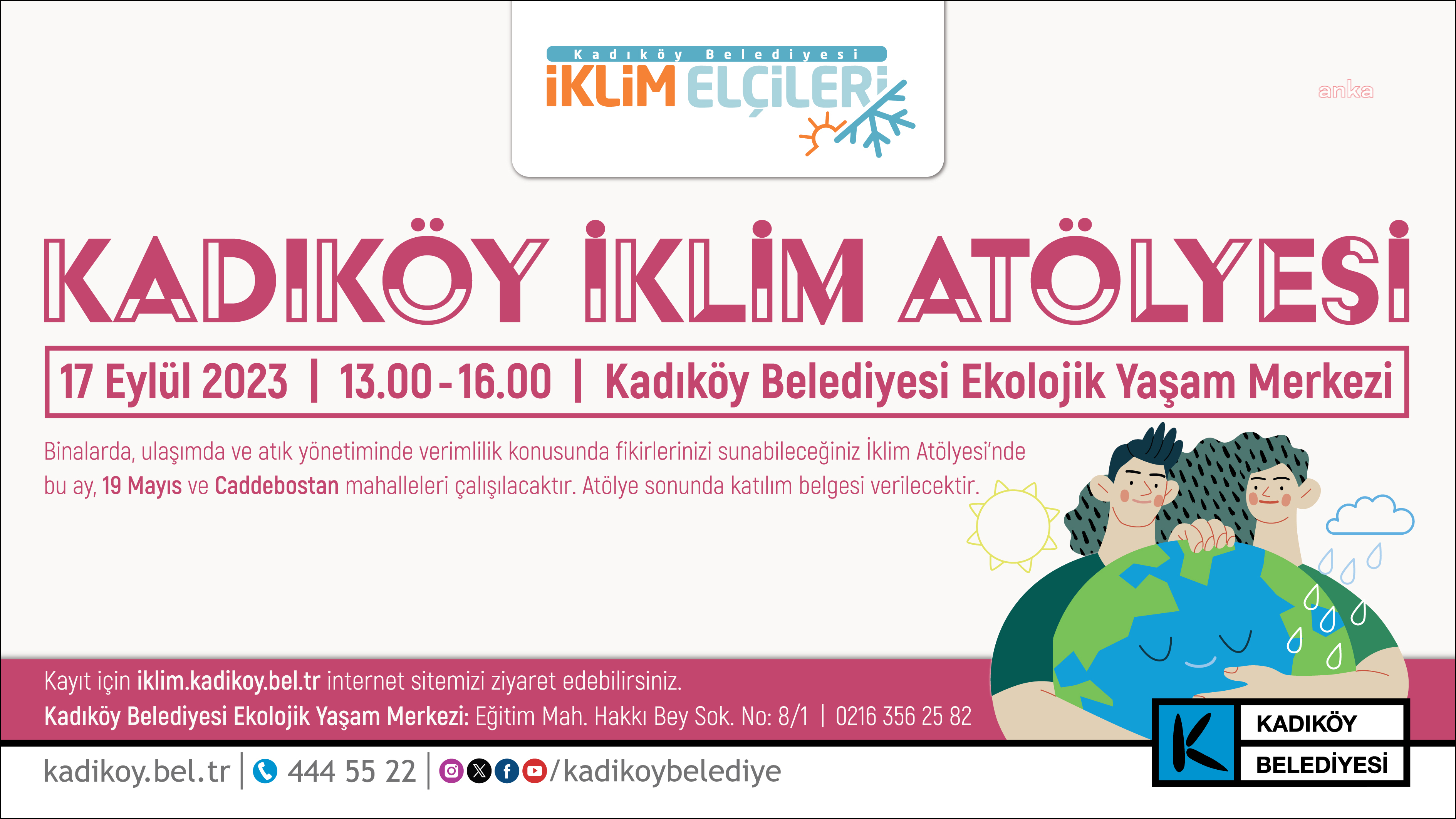 KADIKÖYLÜLER, İKLİM ATÖLYESİ’NDE BULUŞMAYA DEVAM EDİYOR