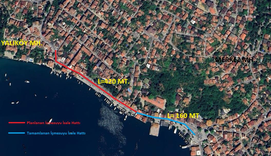 BEYKOZ SAHİLİNİN 40 YILLIK ALT YAPI SORUNU ÇÖZÜLDÜ