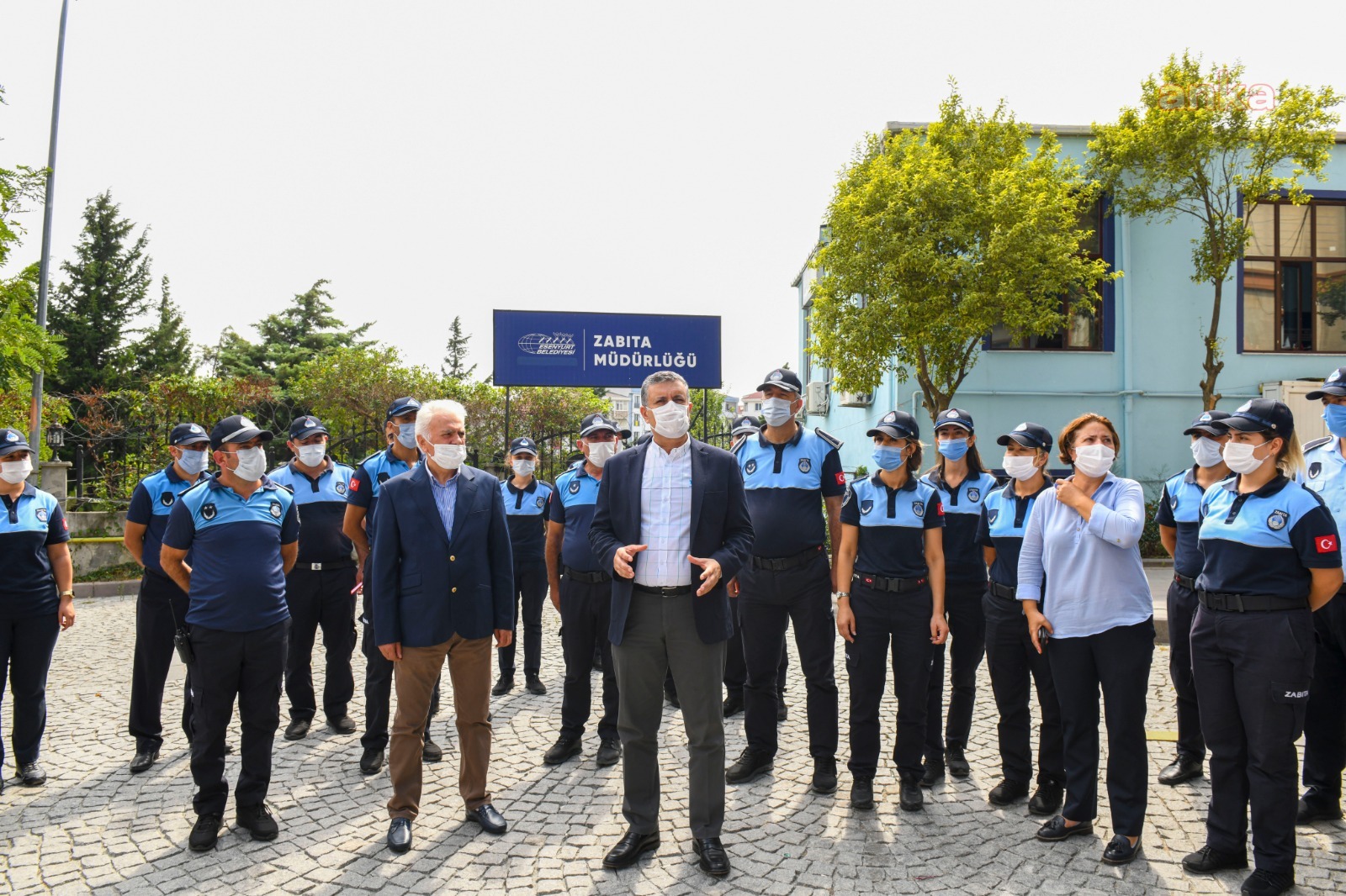 BAŞKAN BOZKURT MESAİ ARKADAŞLARININ ZABITA HAFTASINI KUTLADI