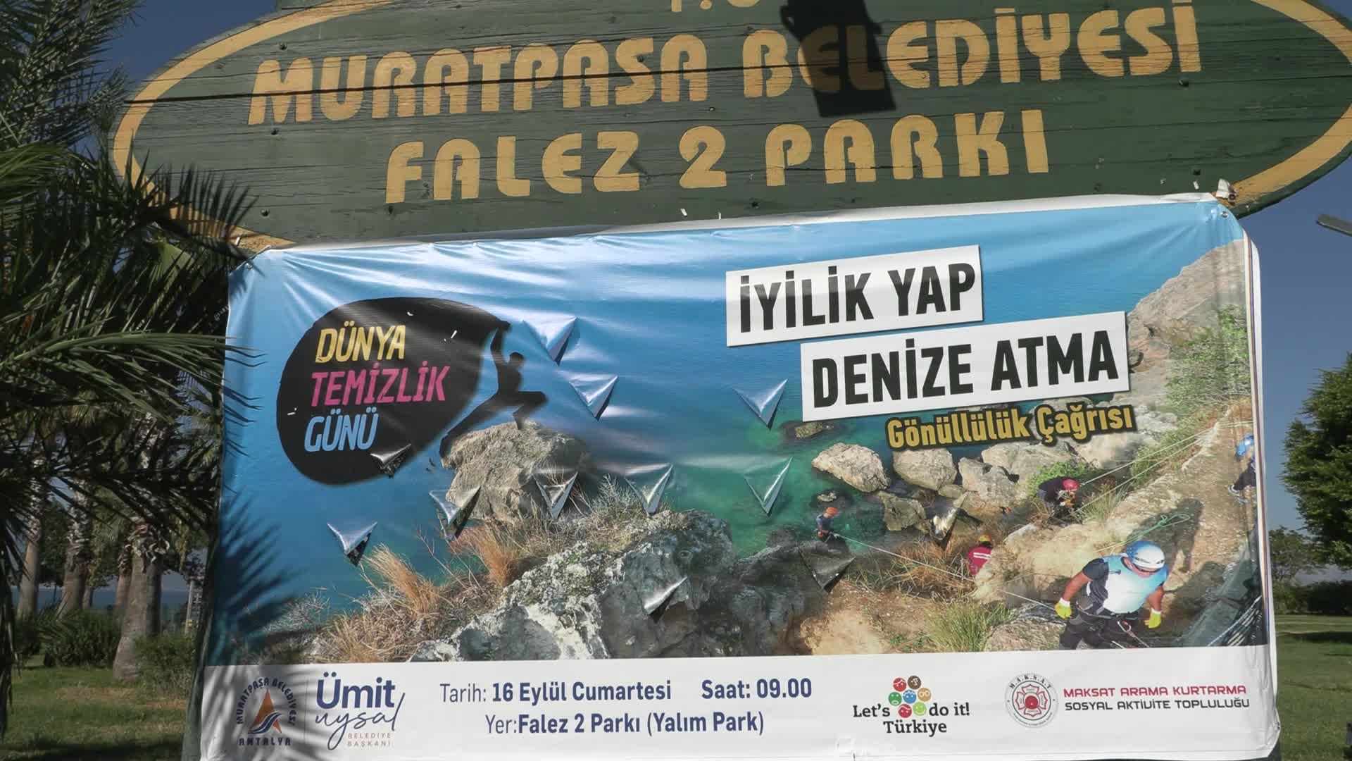 MURATPAŞA'DA DAĞCILARDAN FALEZLERDE TEMİZ