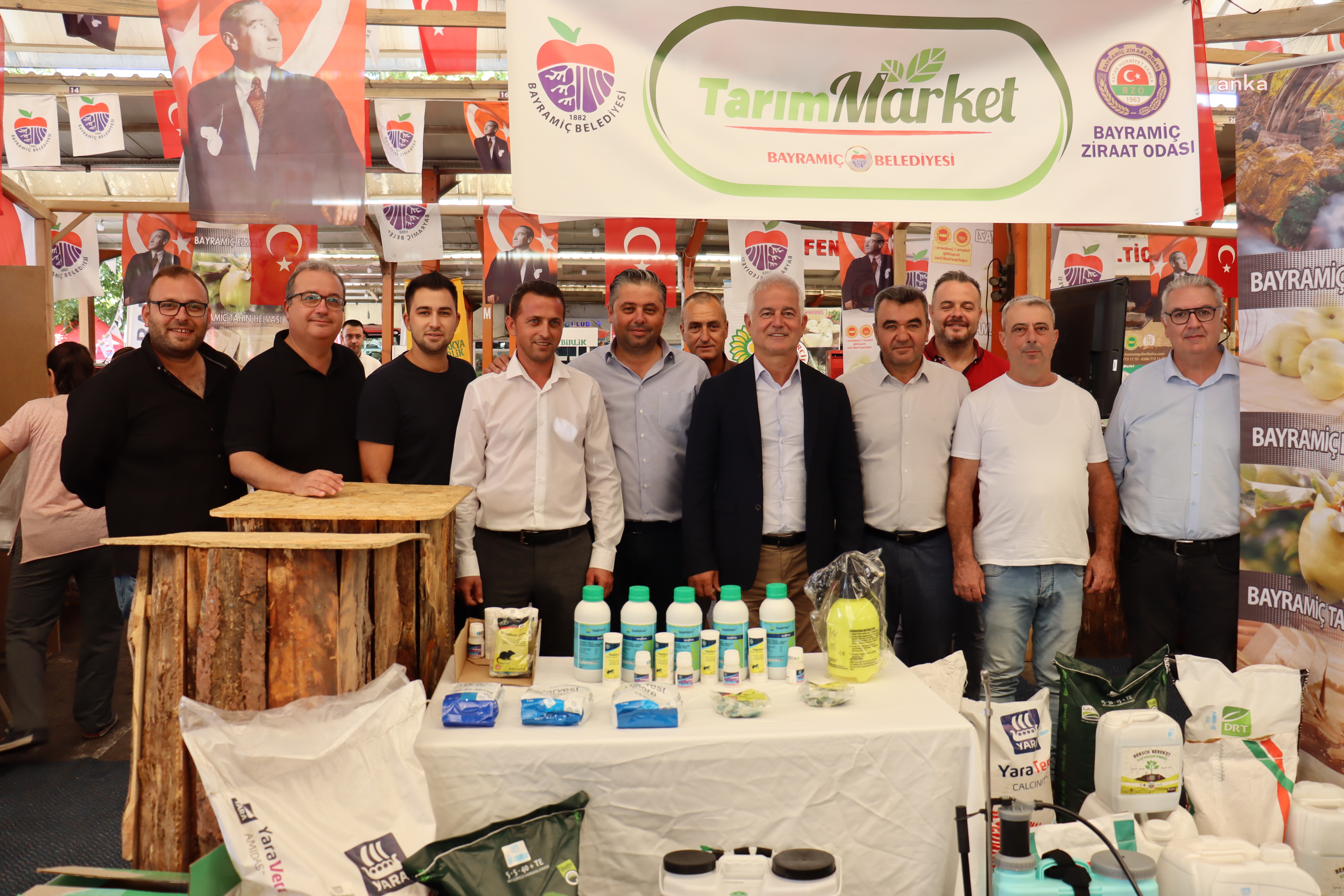 BAYRAMİÇ HAYVANCILIK VE TARIM PANAYIRI’NA BÜYÜK İLGİ