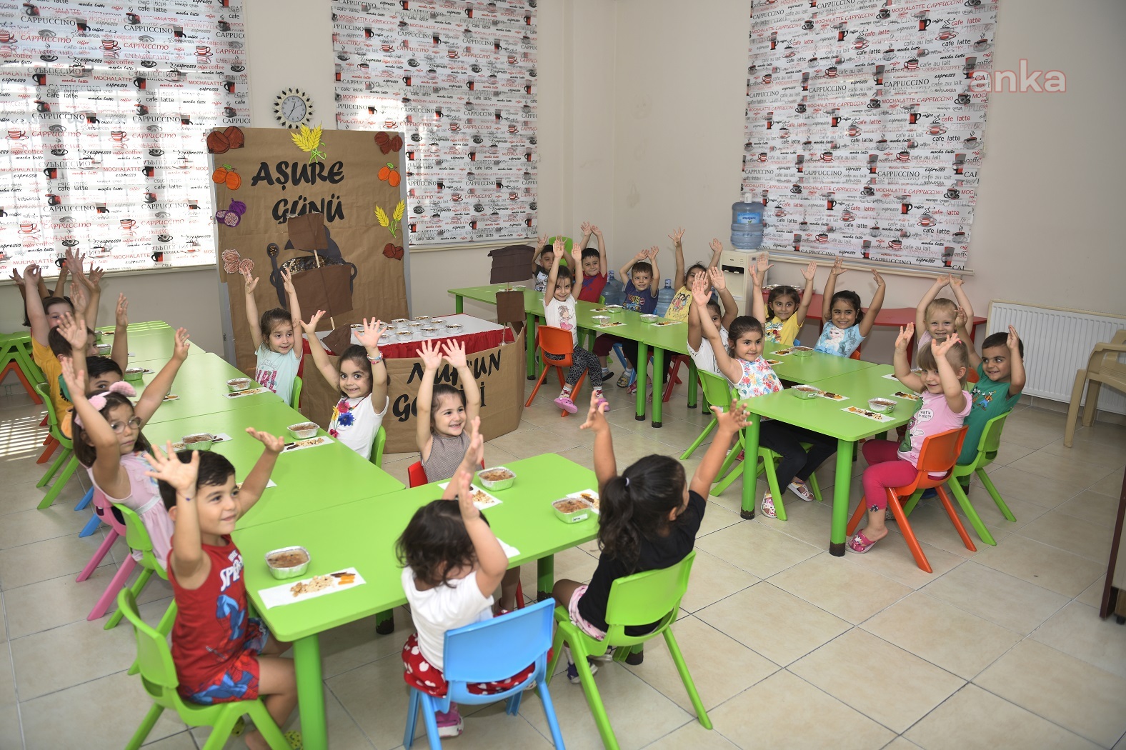 MİNİK ELLERDEN BAŞKAN YARDIMCILARINA AŞURE