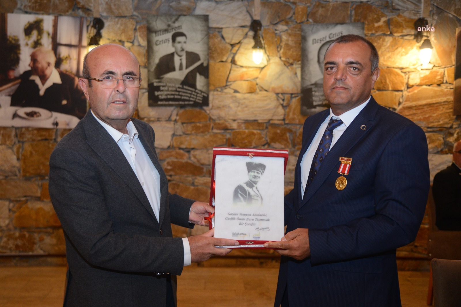 KIRŞEHİR BELEDİYE BAŞKANI EKİCİOĞLU, GAZİLERLE DAYANIŞMA YEMEĞİNDE BİR ARAYA GELDİ