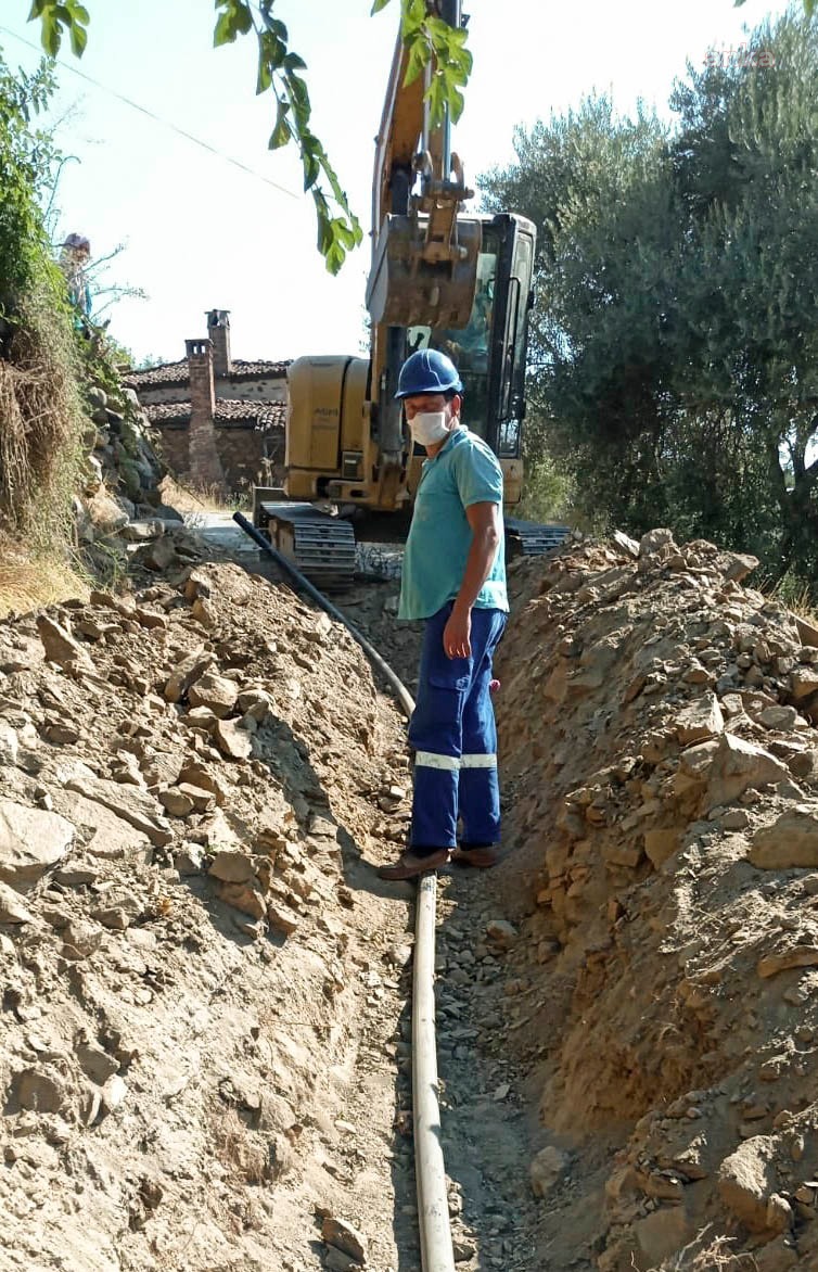 AYDIN'DA İÇME SUYU VE ENERJİ NAKİL HATTI ÇALIŞMALARI SÜRÜYOR