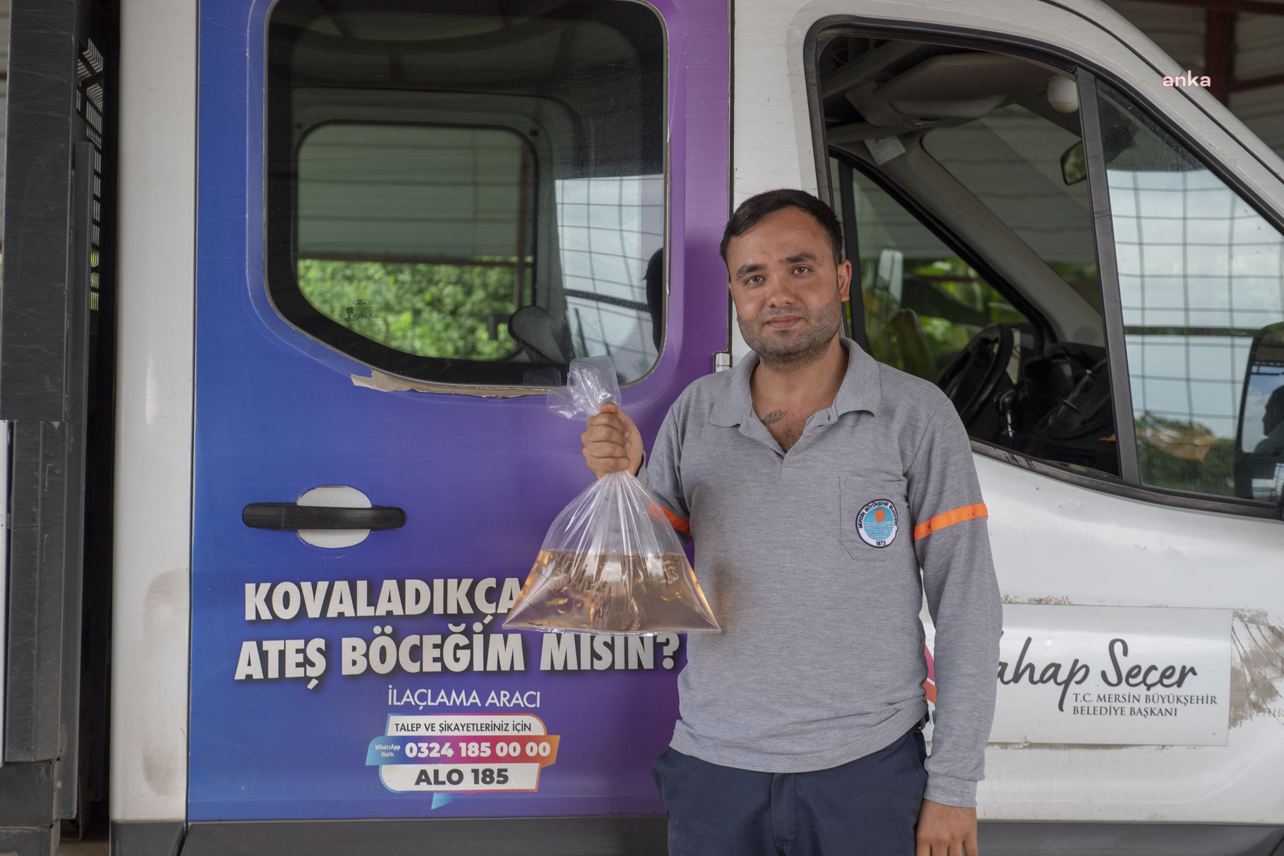 MERSİN BÜYÜKŞEHİR’DEN SİVRİSİNEKLE MÜCADELEDE ETKİLİ YÖNTEM