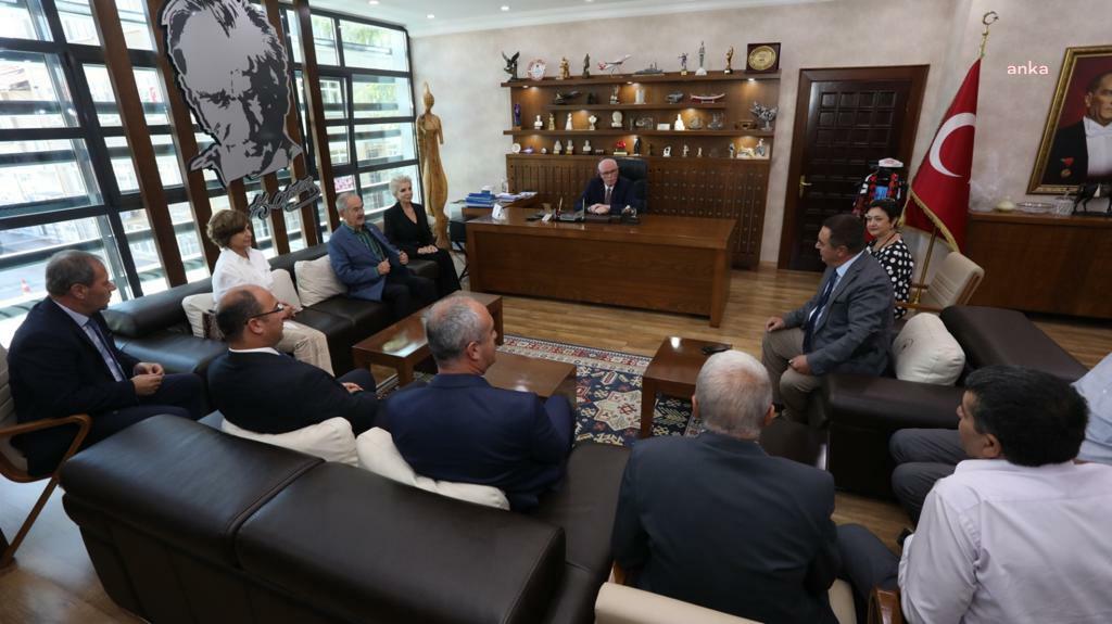 BAŞKANLAR, ODUNPAZARI’NDA BULUŞTU